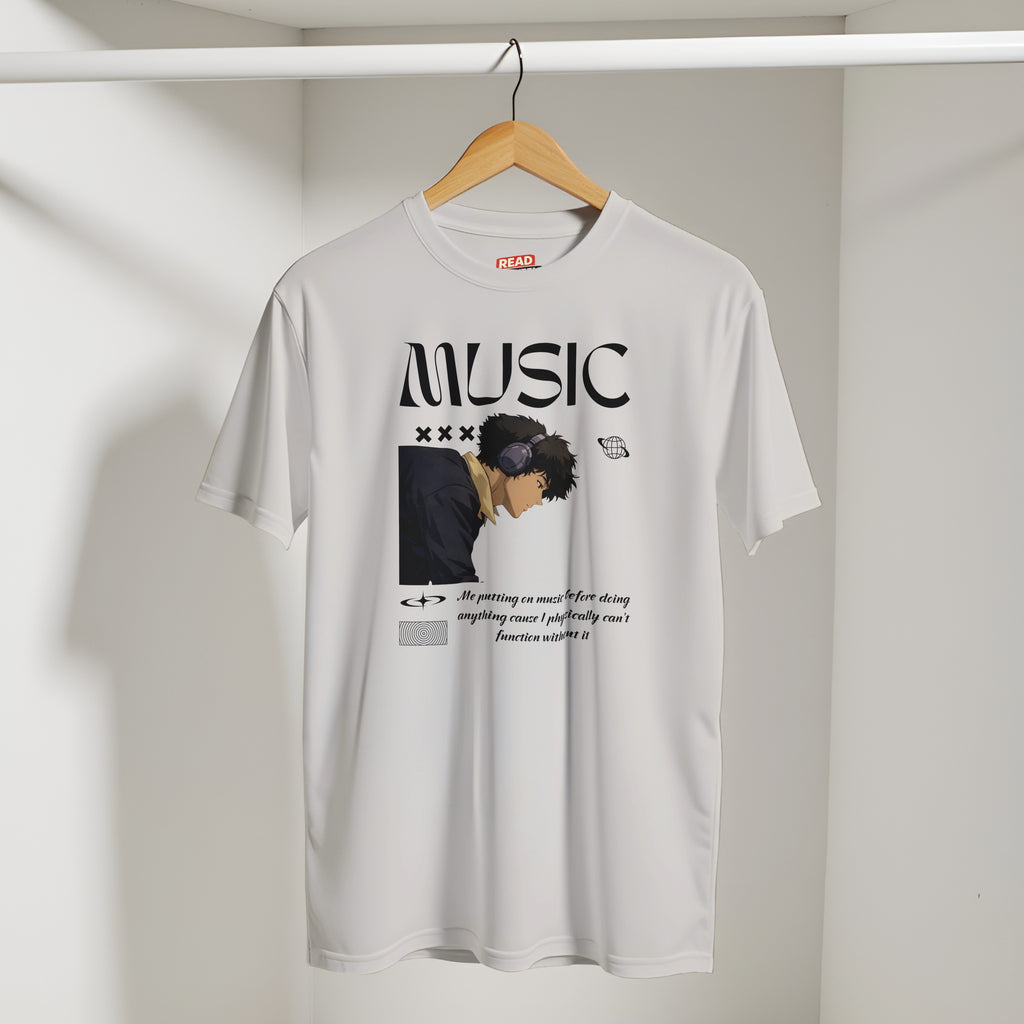 Music Isn’t a Phase : Unisex Crewneck Tee