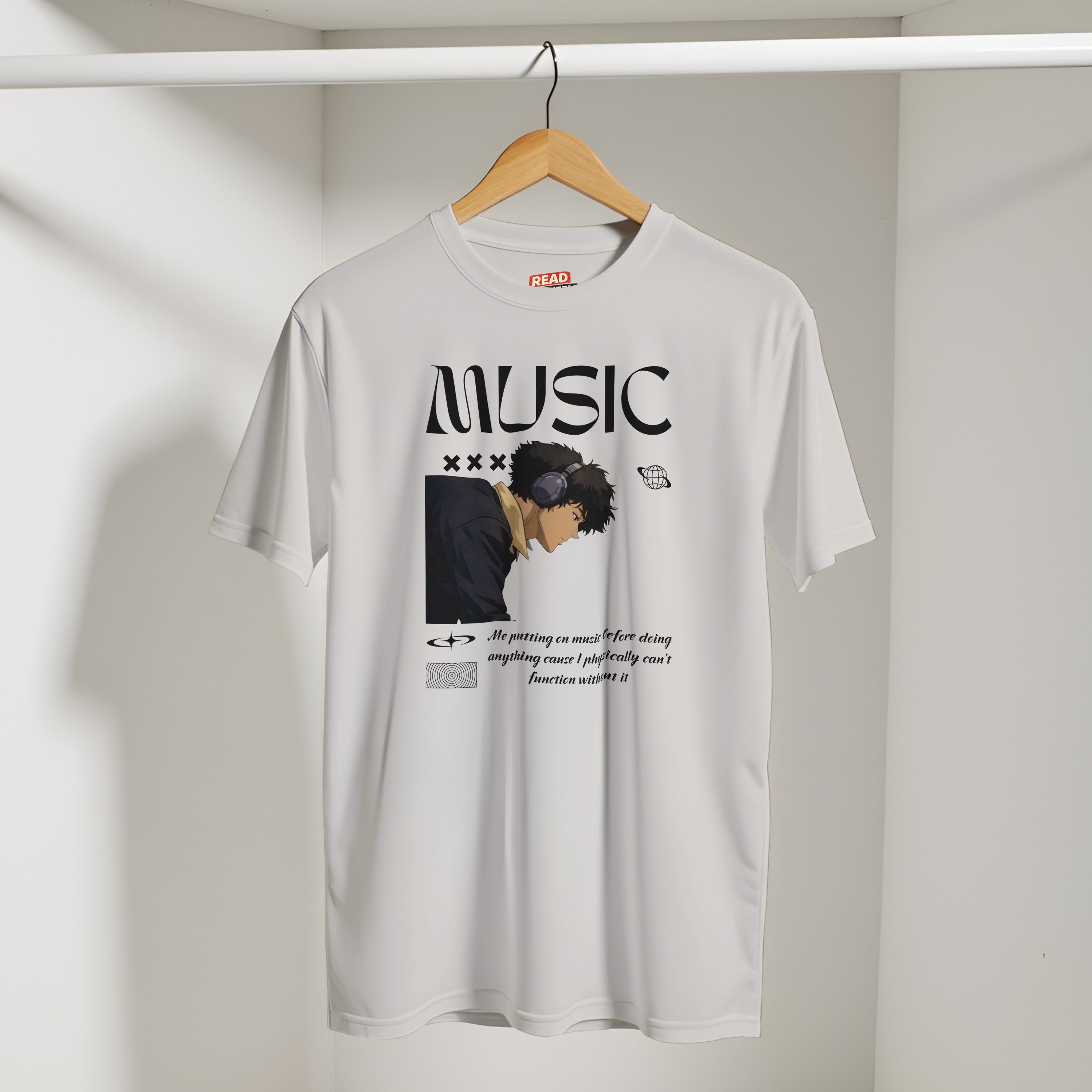 Music Isn’t a Phase : Unisex Crewneck Tee