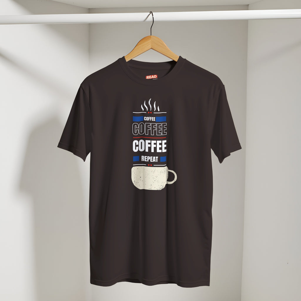 Fueled by Coffee: Unisex Crewneck Tee