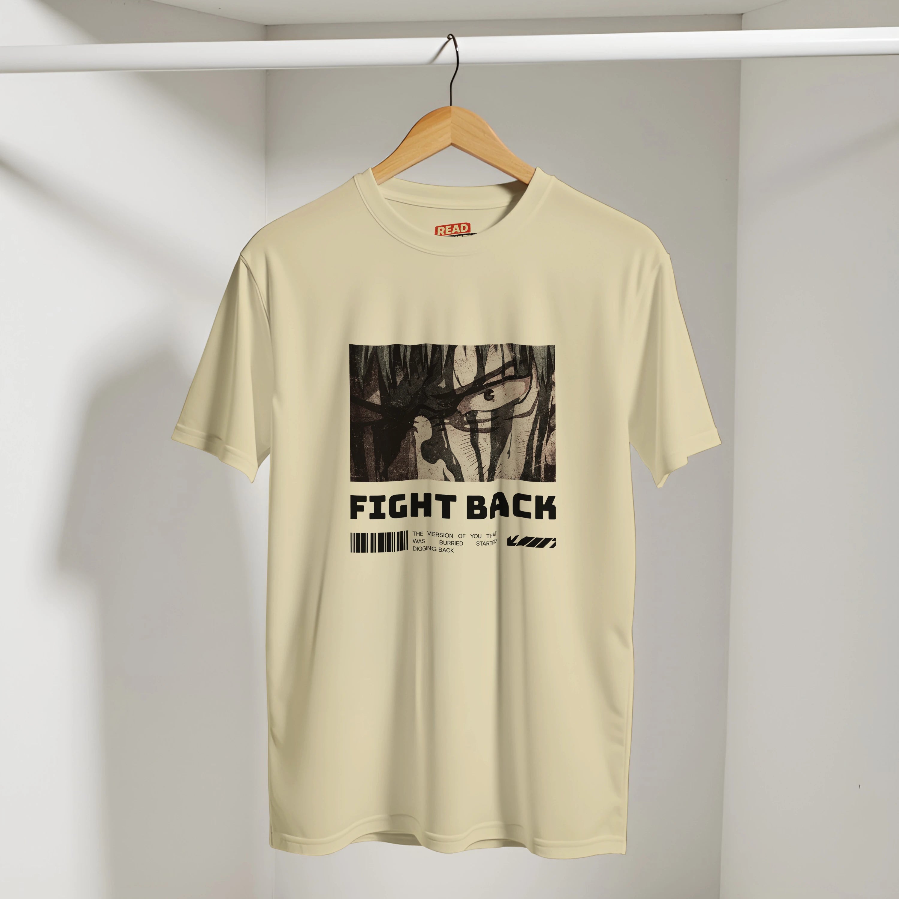 Fight Back - Light: Unisex Crewneck Tee