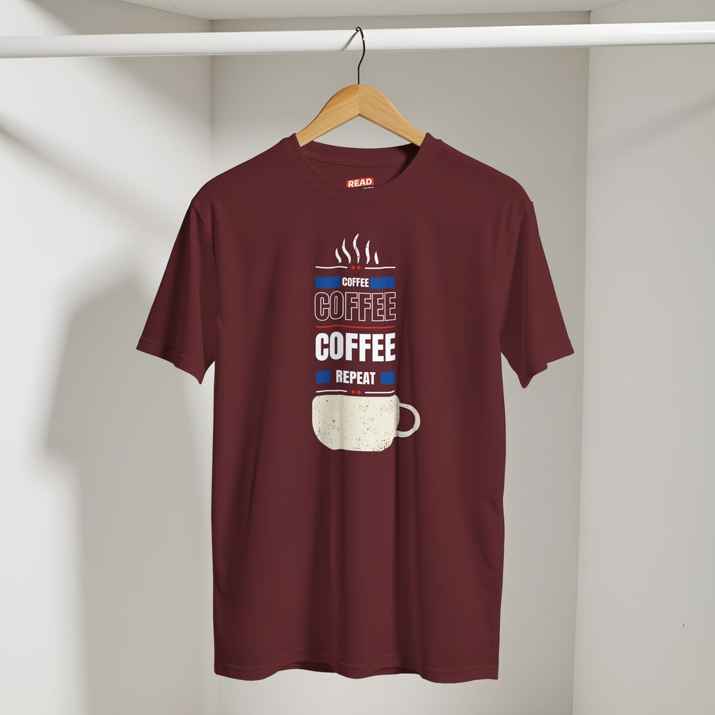 Fueled by Coffee: Unisex Crewneck Tee