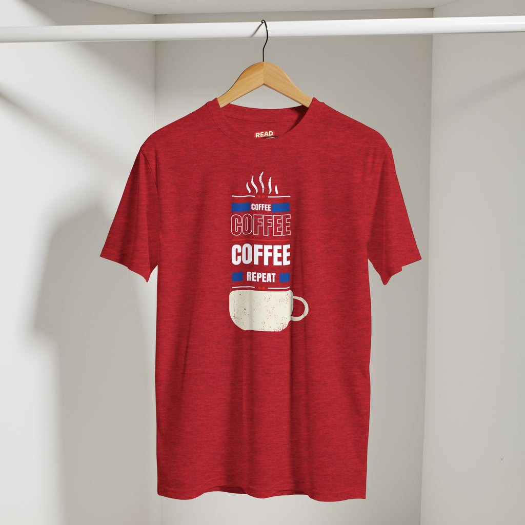 Fueled by Coffee: Unisex Crewneck Tee