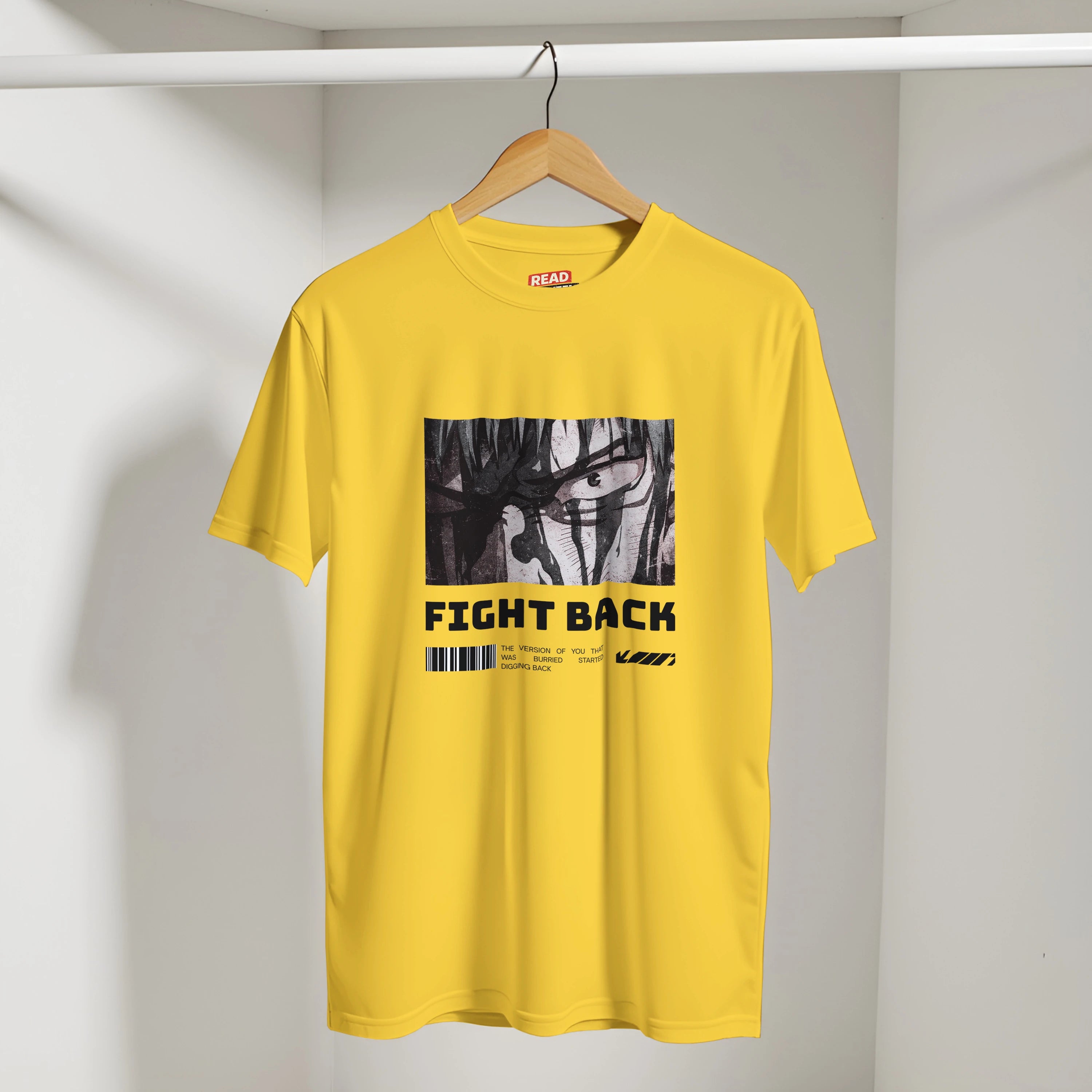 Fight Back - Light: Unisex Crewneck Tee