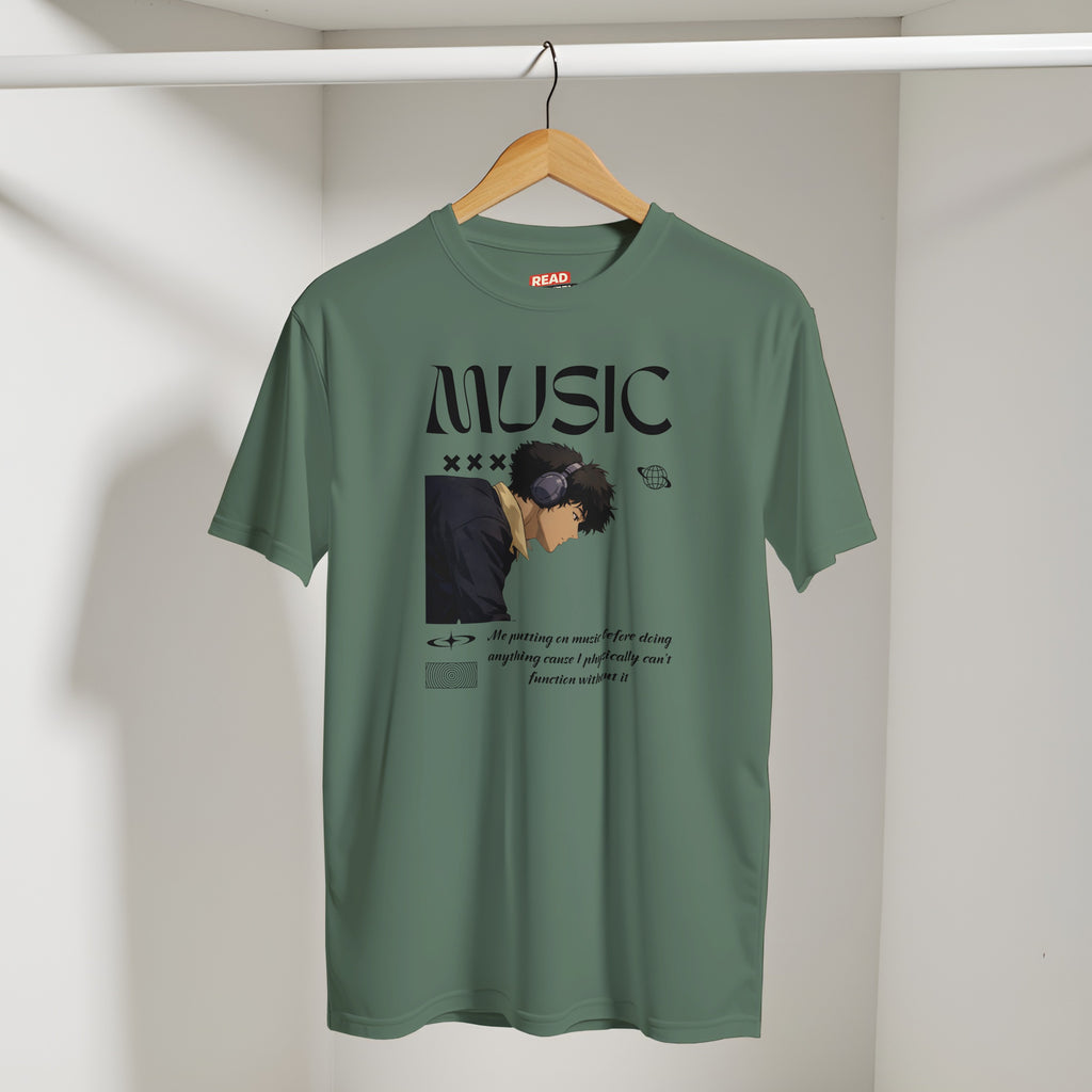 Music Isn’t a Phase : Unisex Crewneck Tee