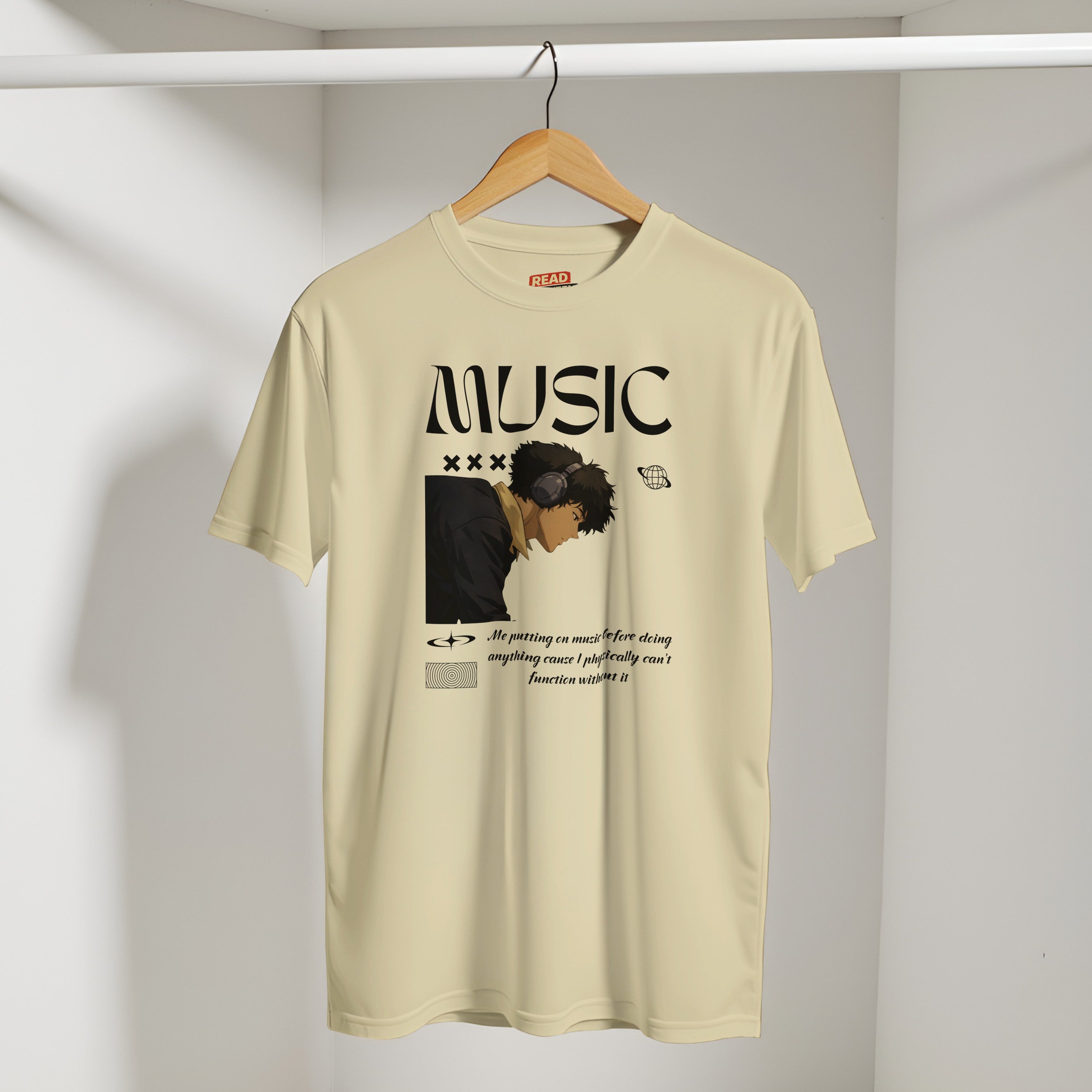 Music Isn’t a Phase : Unisex Crewneck Tee