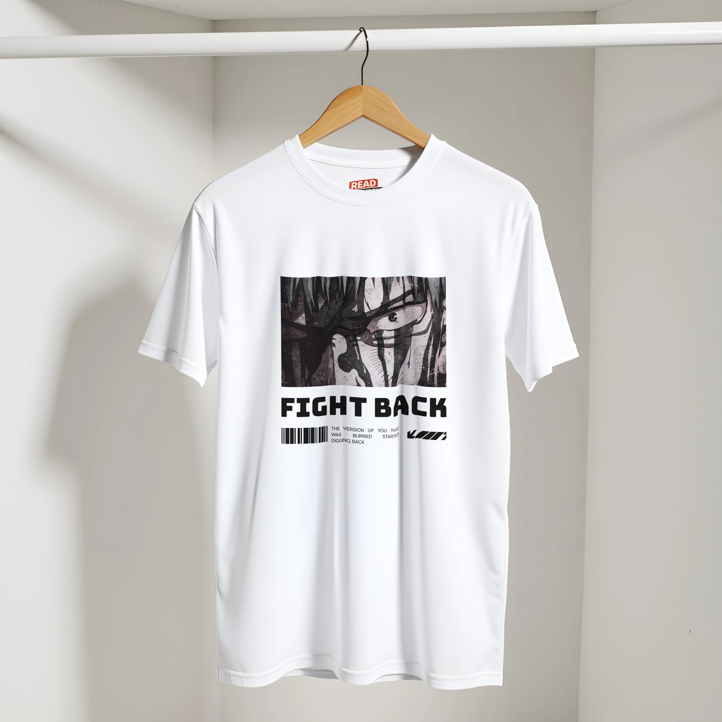 Fight Back - Light: Unisex Crewneck Tee