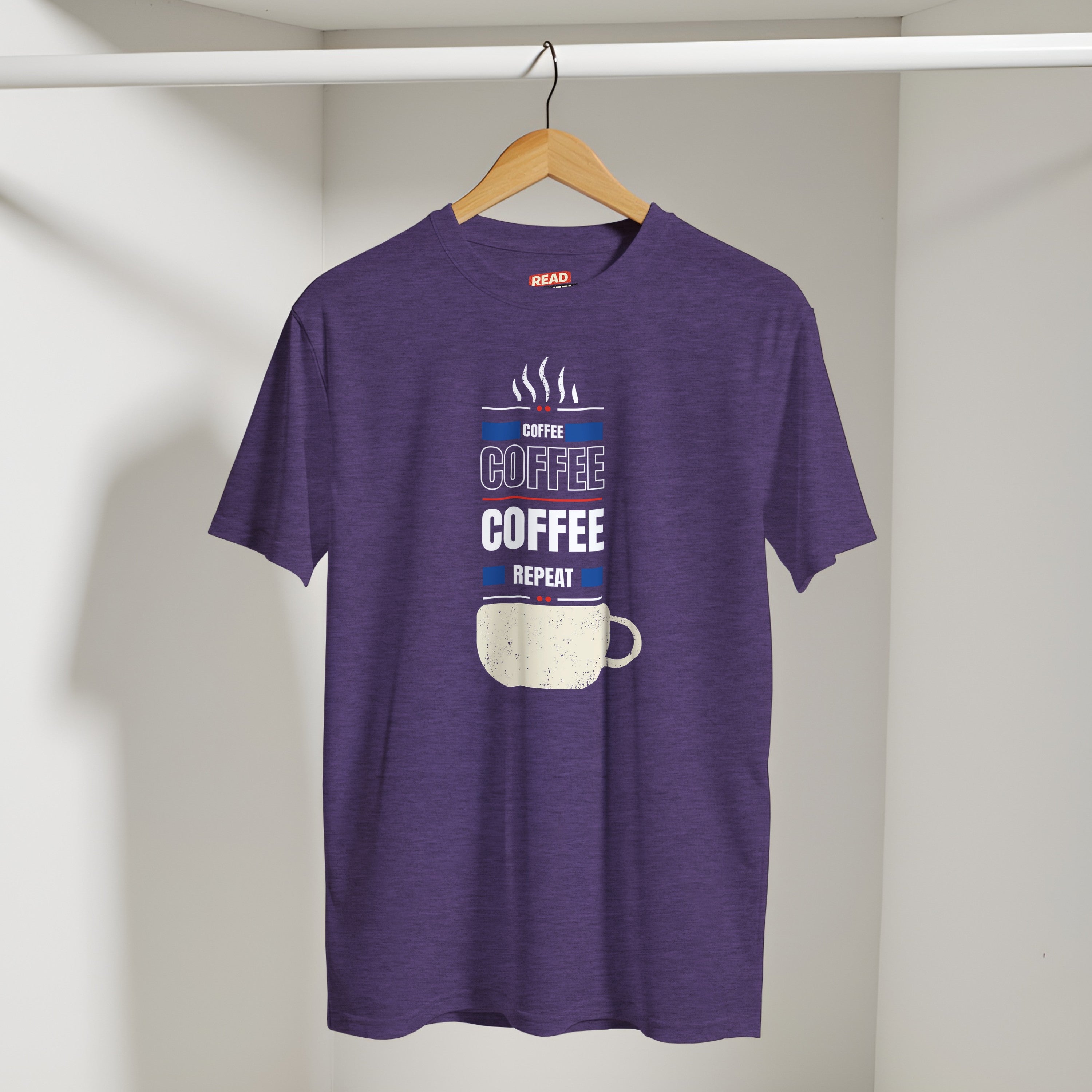 Fueled by Coffee: Unisex Crewneck Tee