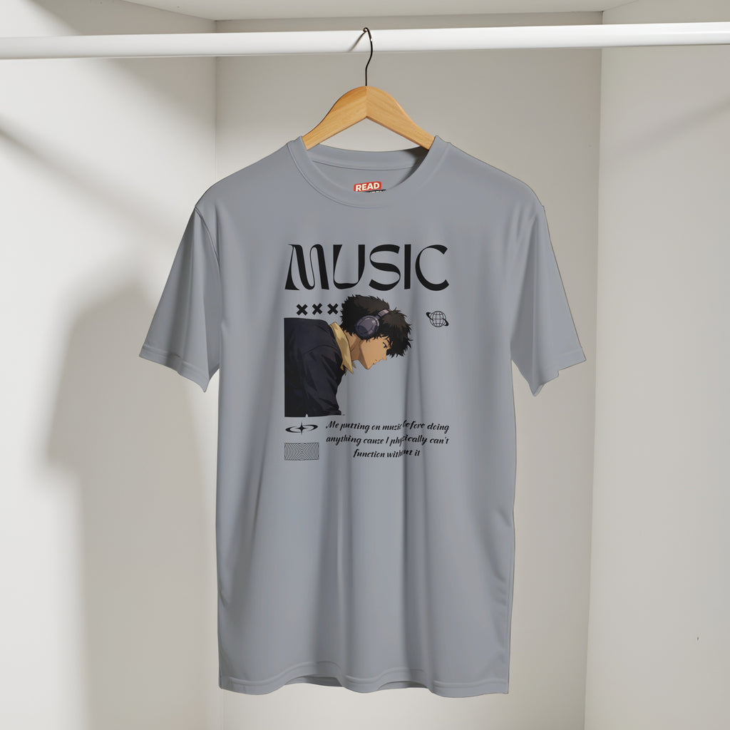 Music Isn’t a Phase : Unisex Crewneck Tee