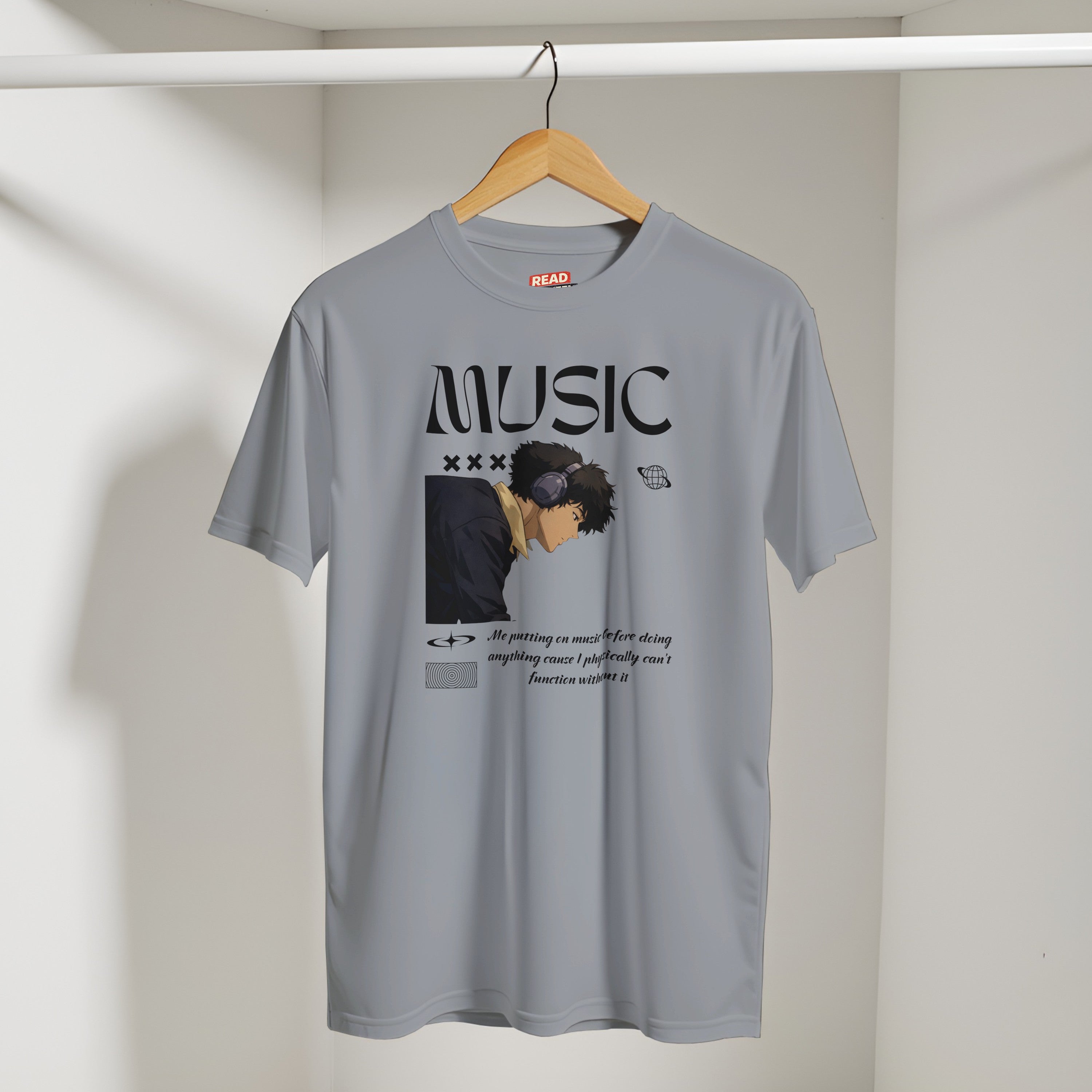 Music Isn’t a Phase : Unisex Crewneck Tee