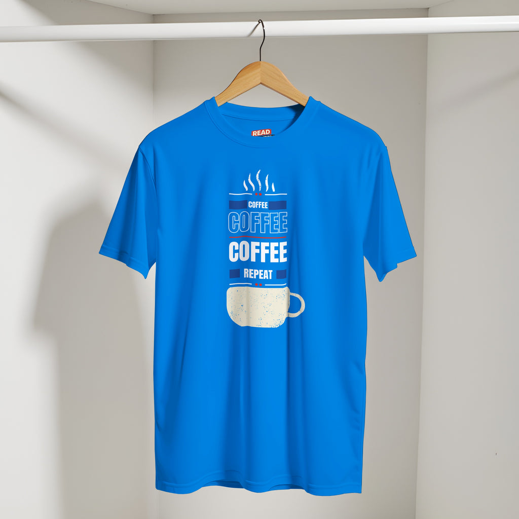 Fueled by Coffee: Unisex Crewneck Tee