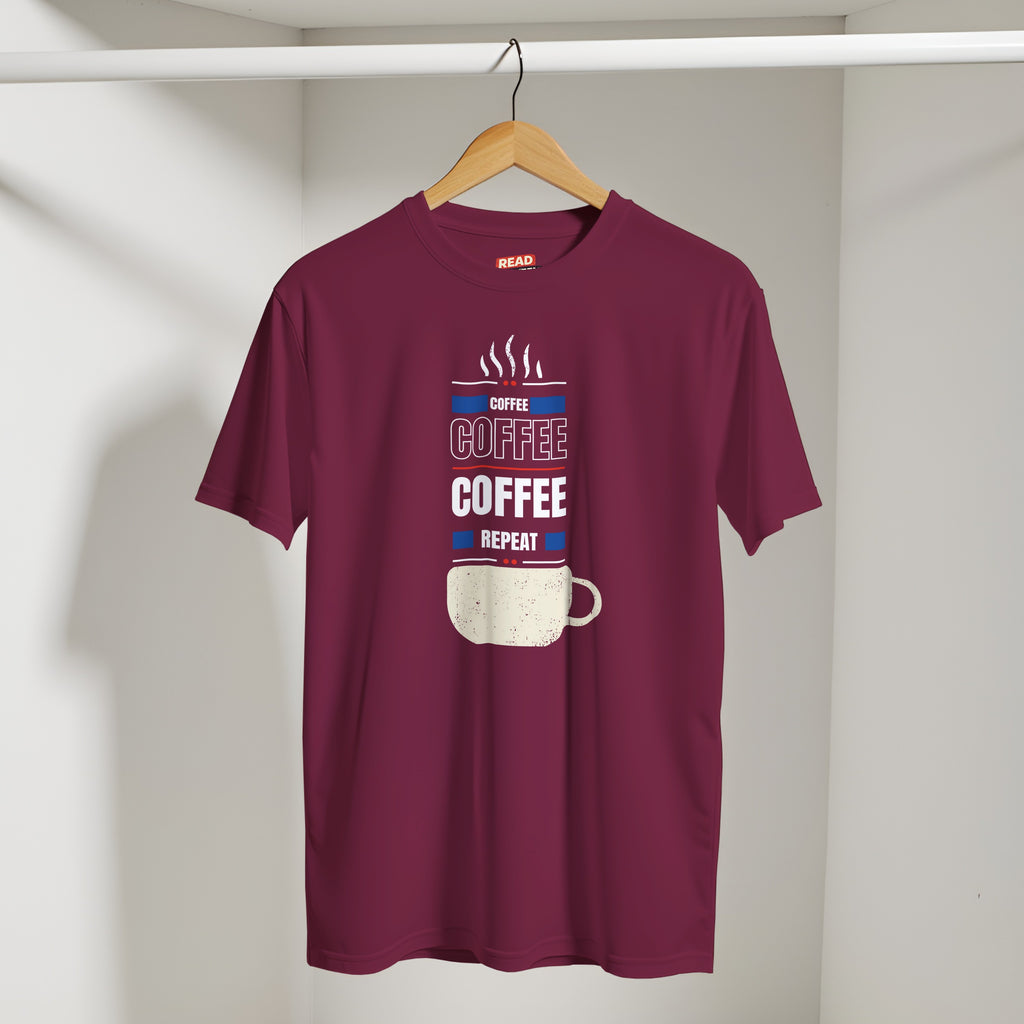 Fueled by Coffee: Unisex Crewneck Tee