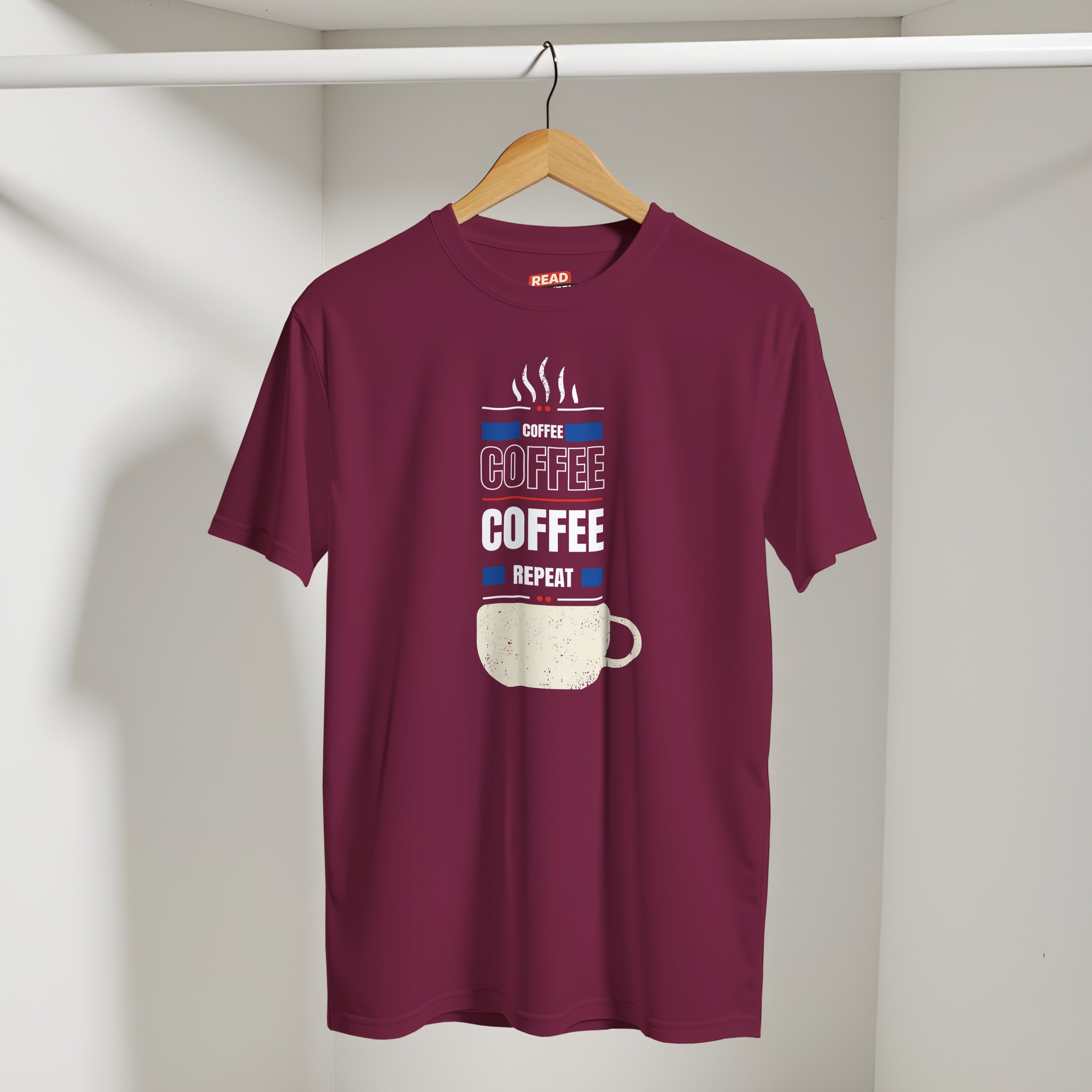 Fueled by Coffee: Unisex Crewneck Tee