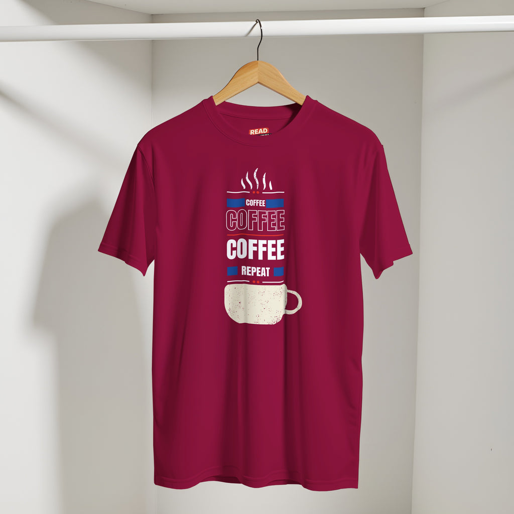 Fueled by Coffee: Unisex Crewneck Tee