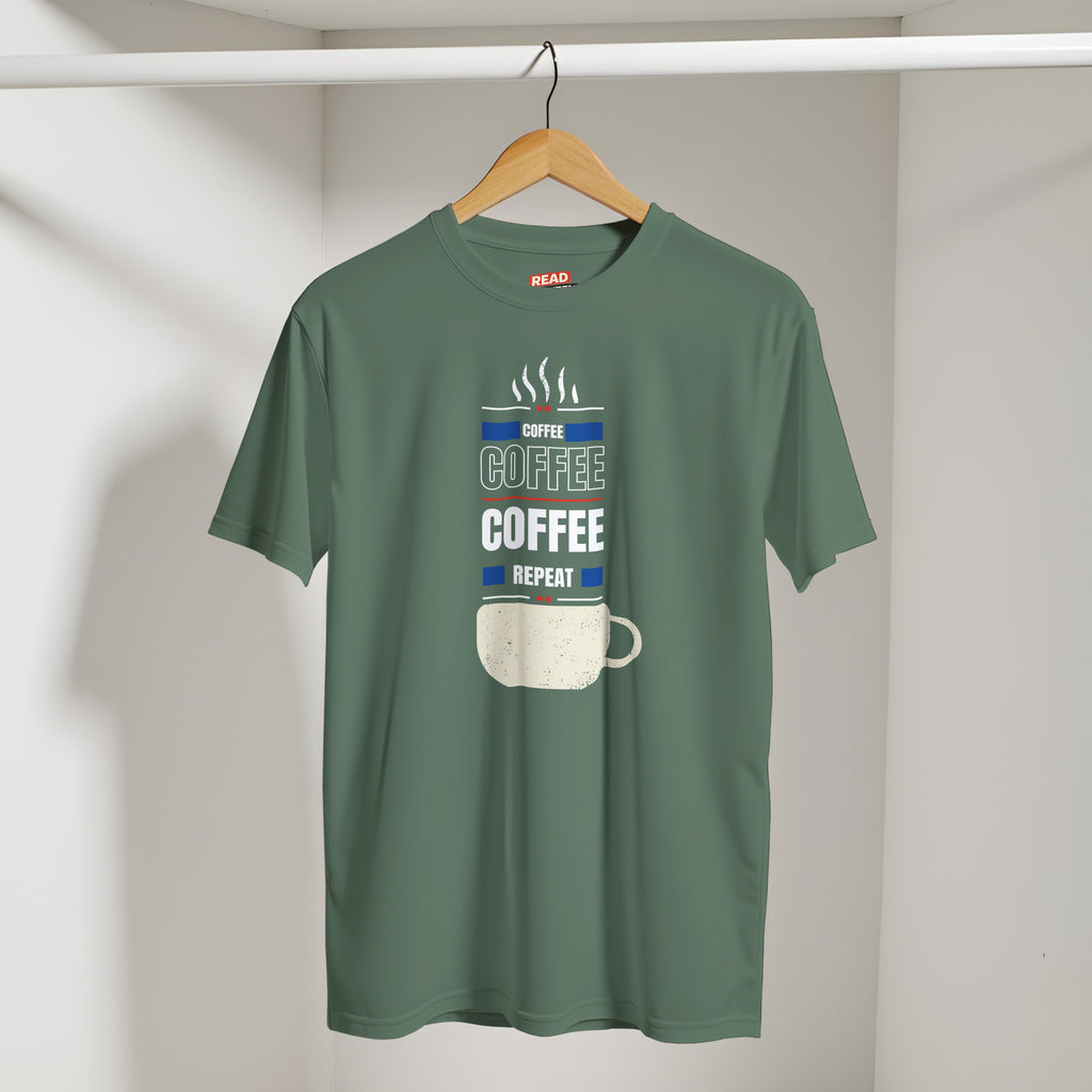 Fueled by Coffee: Unisex Crewneck Tee