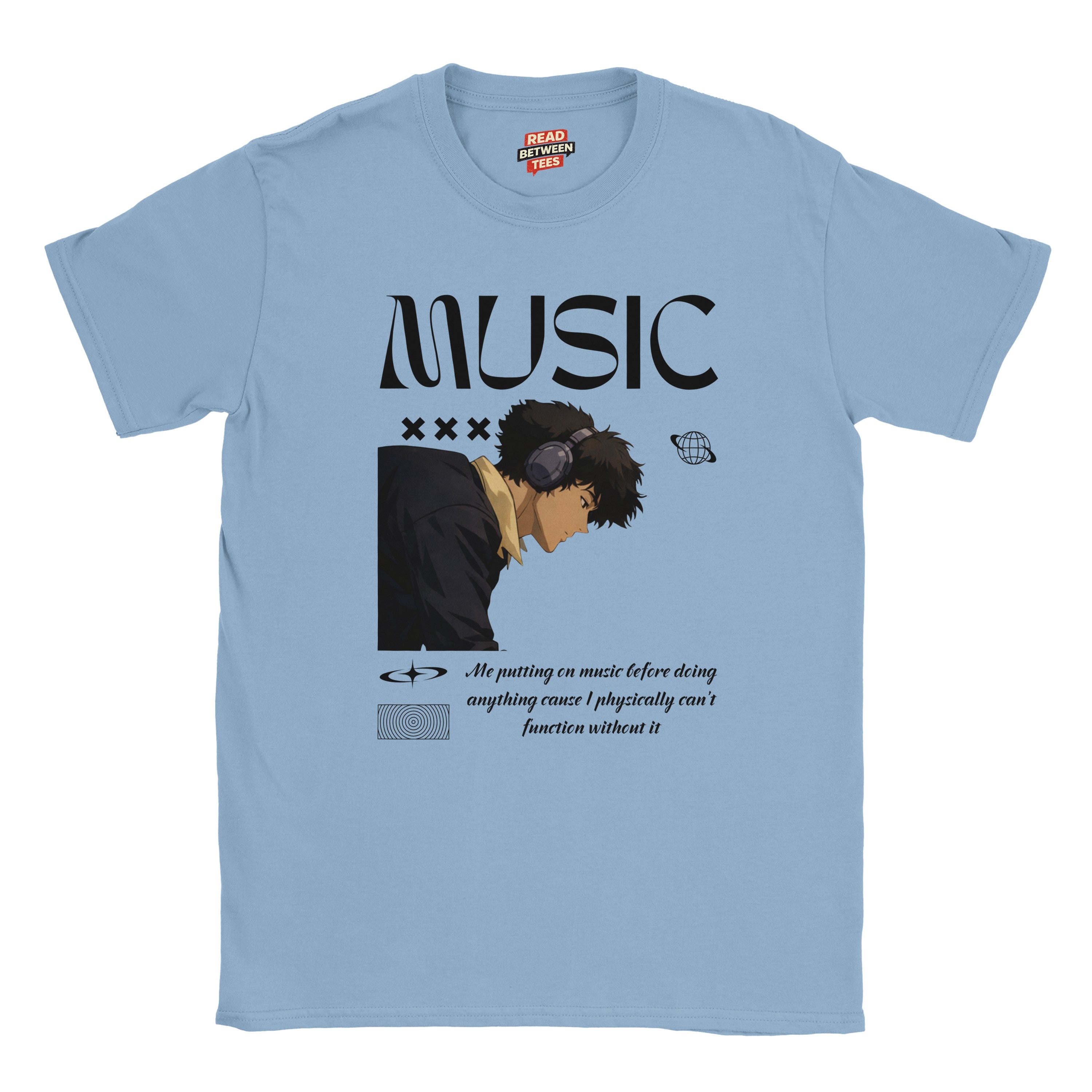 Music Isn’t a Phase : Unisex Crewneck Tee