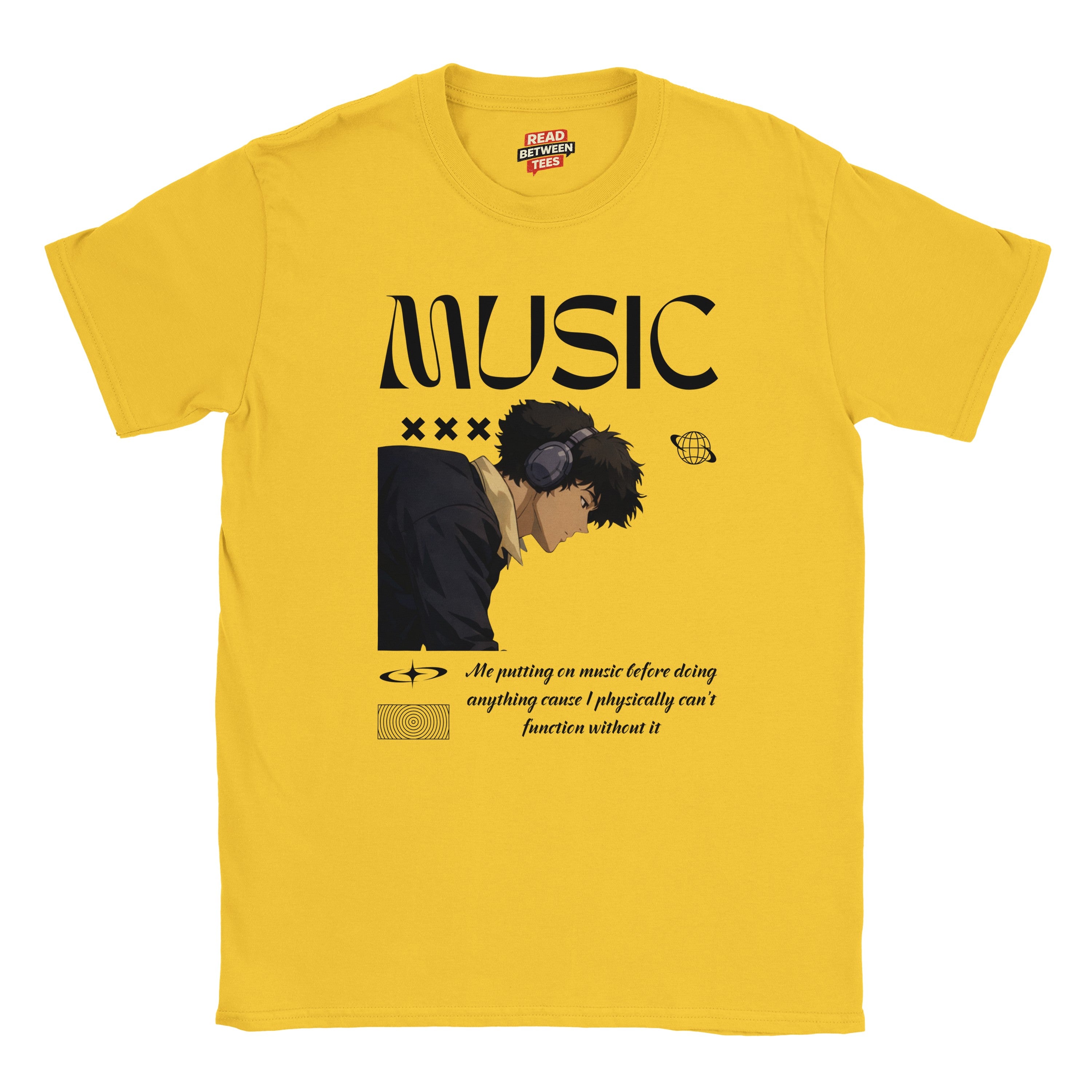 Music Isn’t a Phase : Unisex Crewneck Tee