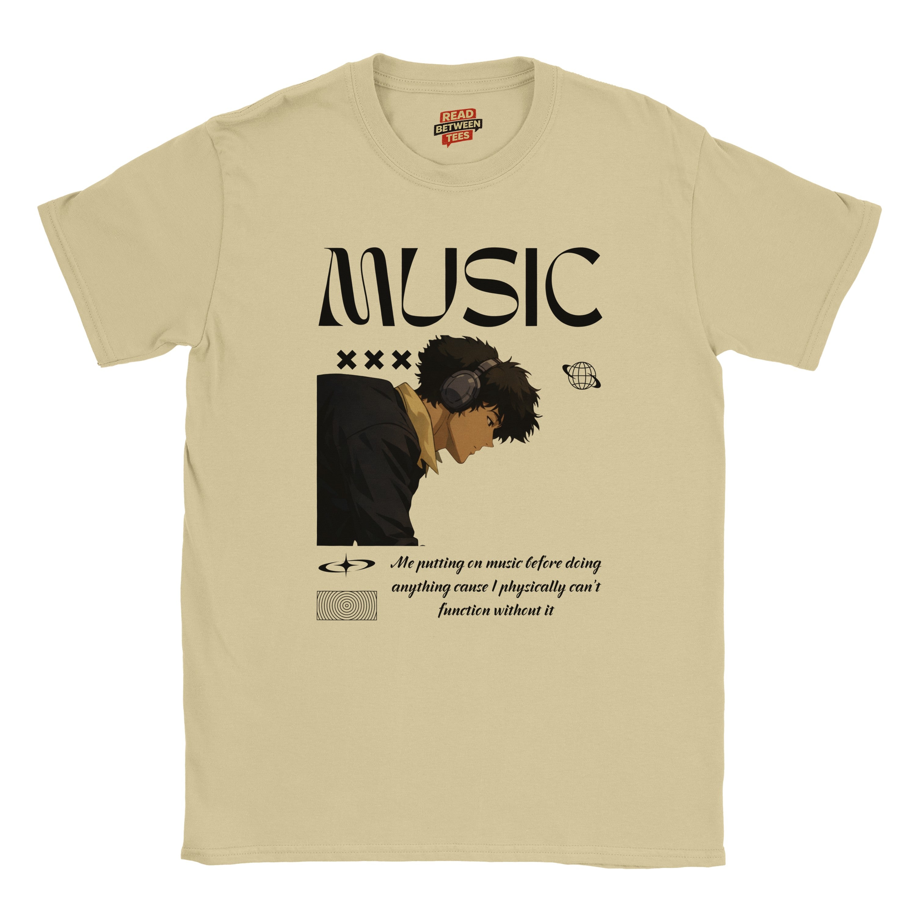 Music Isn’t a Phase : Unisex Crewneck Tee