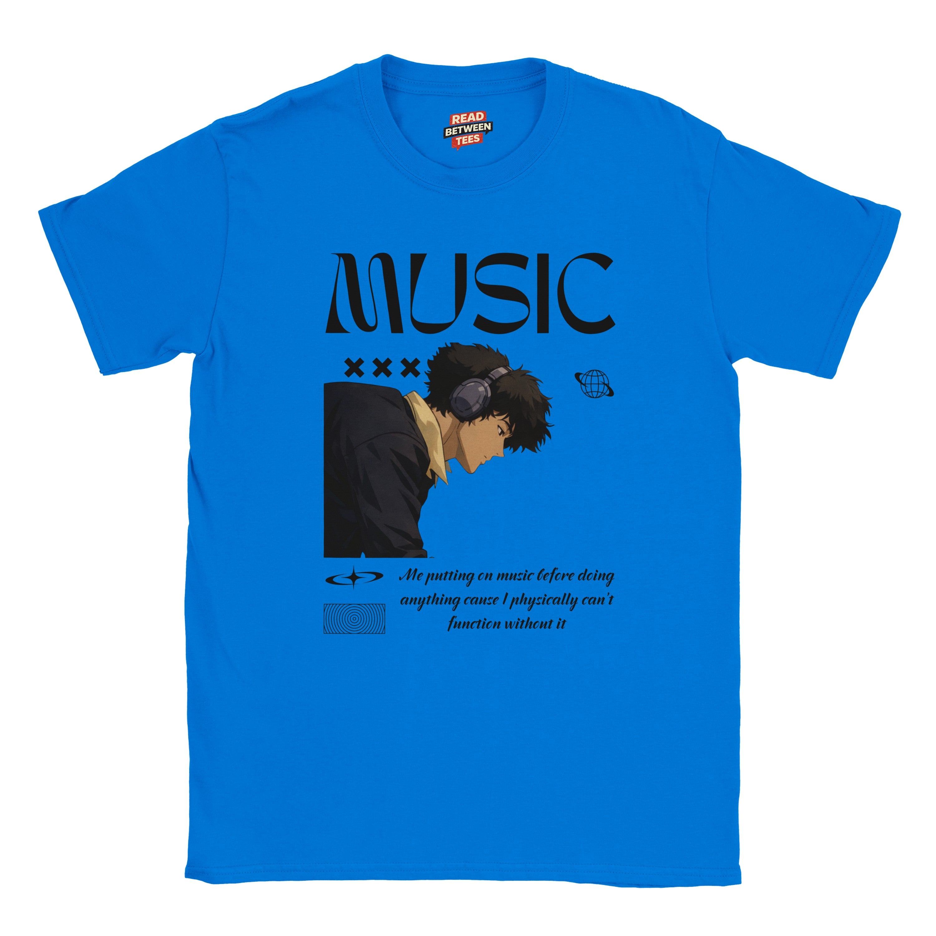 Music Isn’t a Phase : Unisex Crewneck Tee