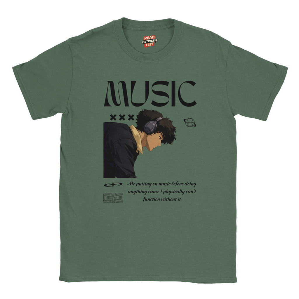 Music Isn’t a Phase : Unisex Crewneck Tee