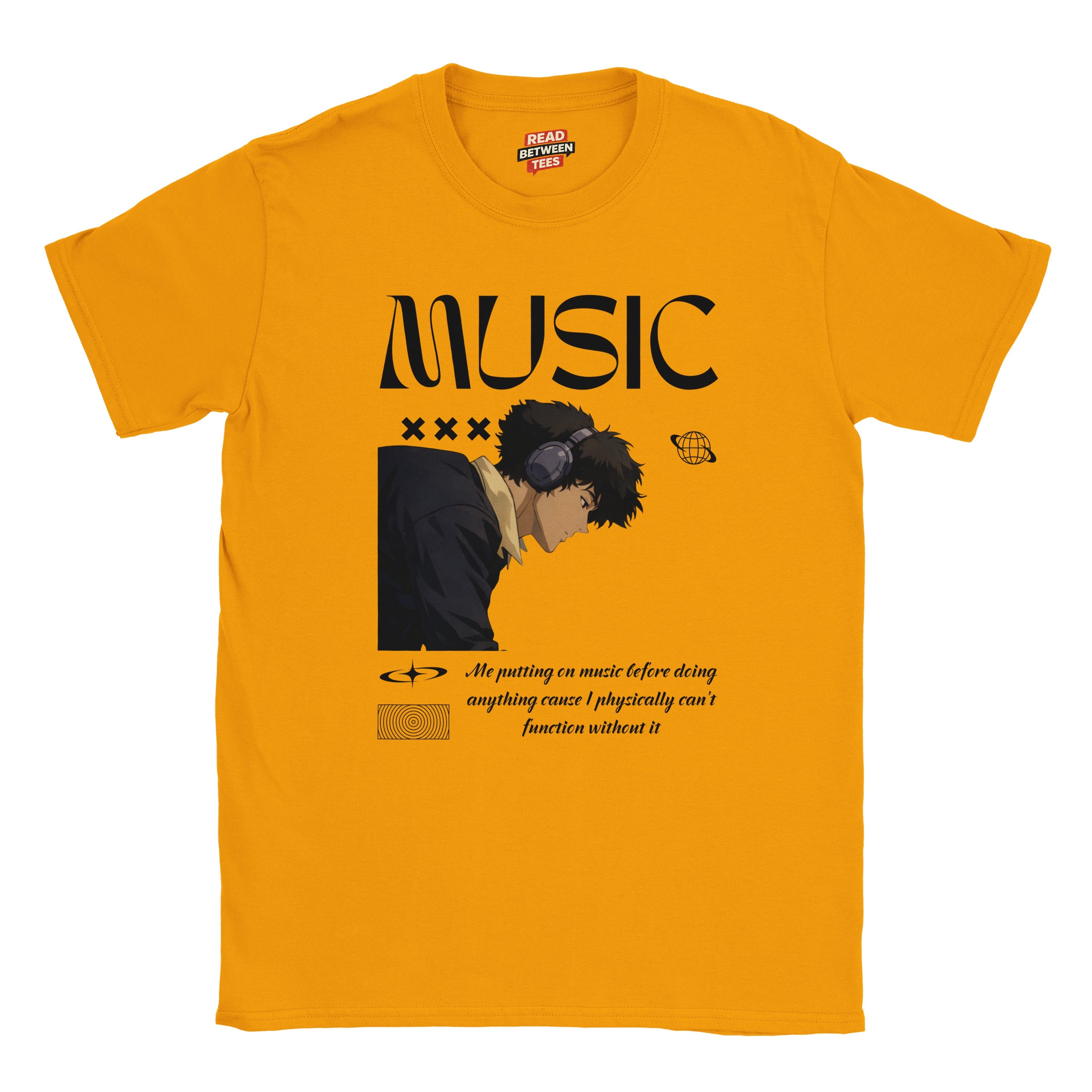 Music Isn’t a Phase : Unisex Crewneck Tee