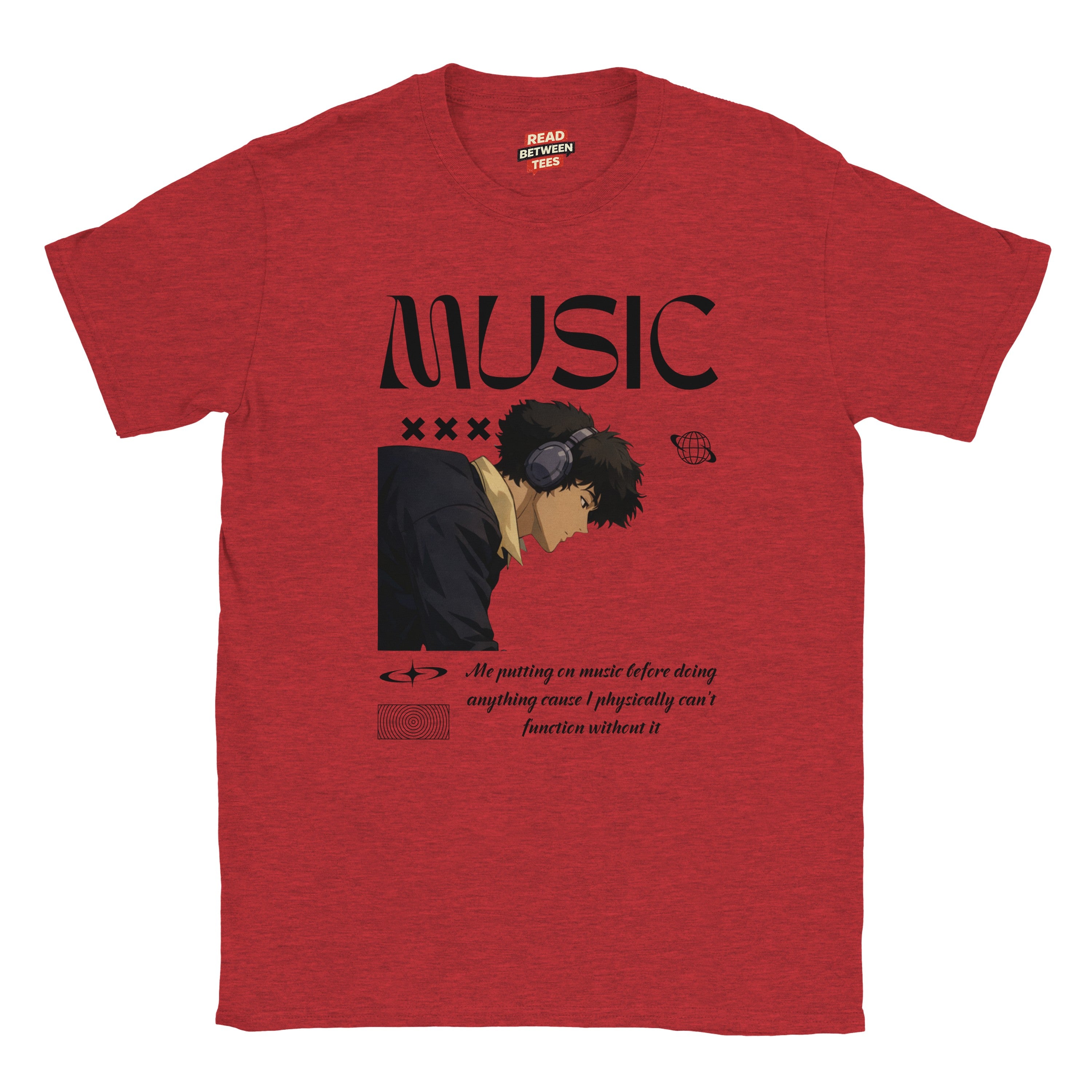 Music Isn’t a Phase : Unisex Crewneck Tee