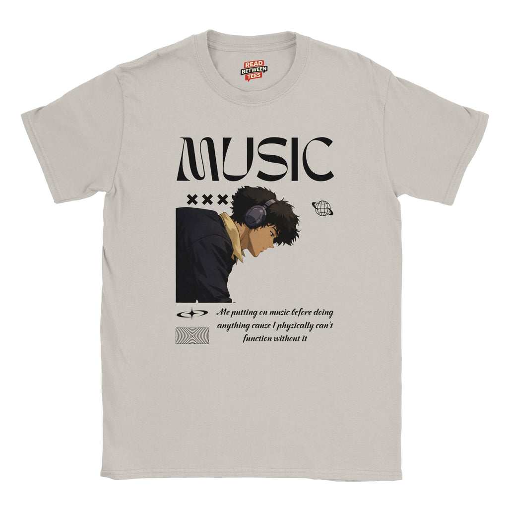 Music Isn’t a Phase : Unisex Crewneck Tee