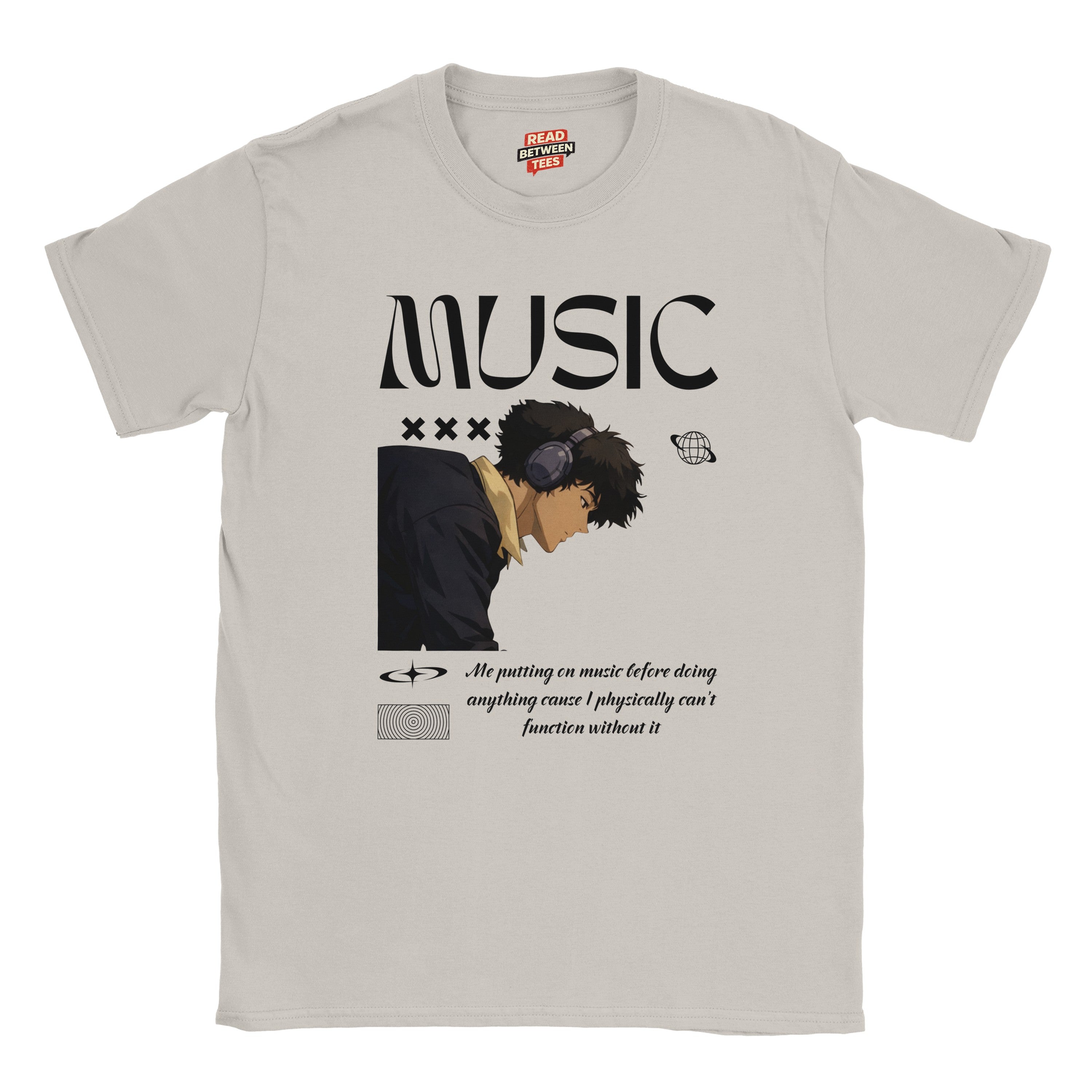 Music Isn’t a Phase : Unisex Crewneck Tee