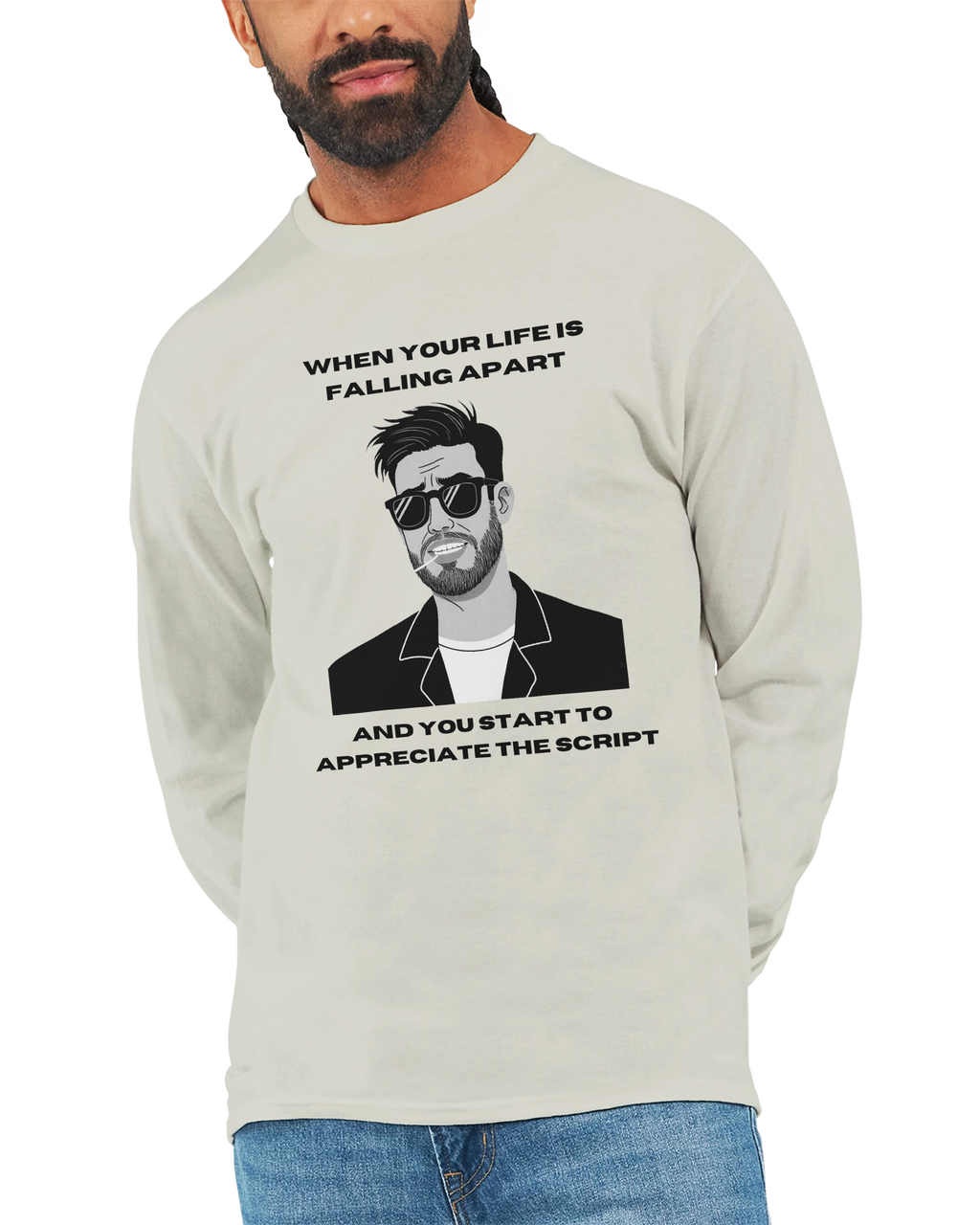 The Script: Unisex Longsleeve Tee