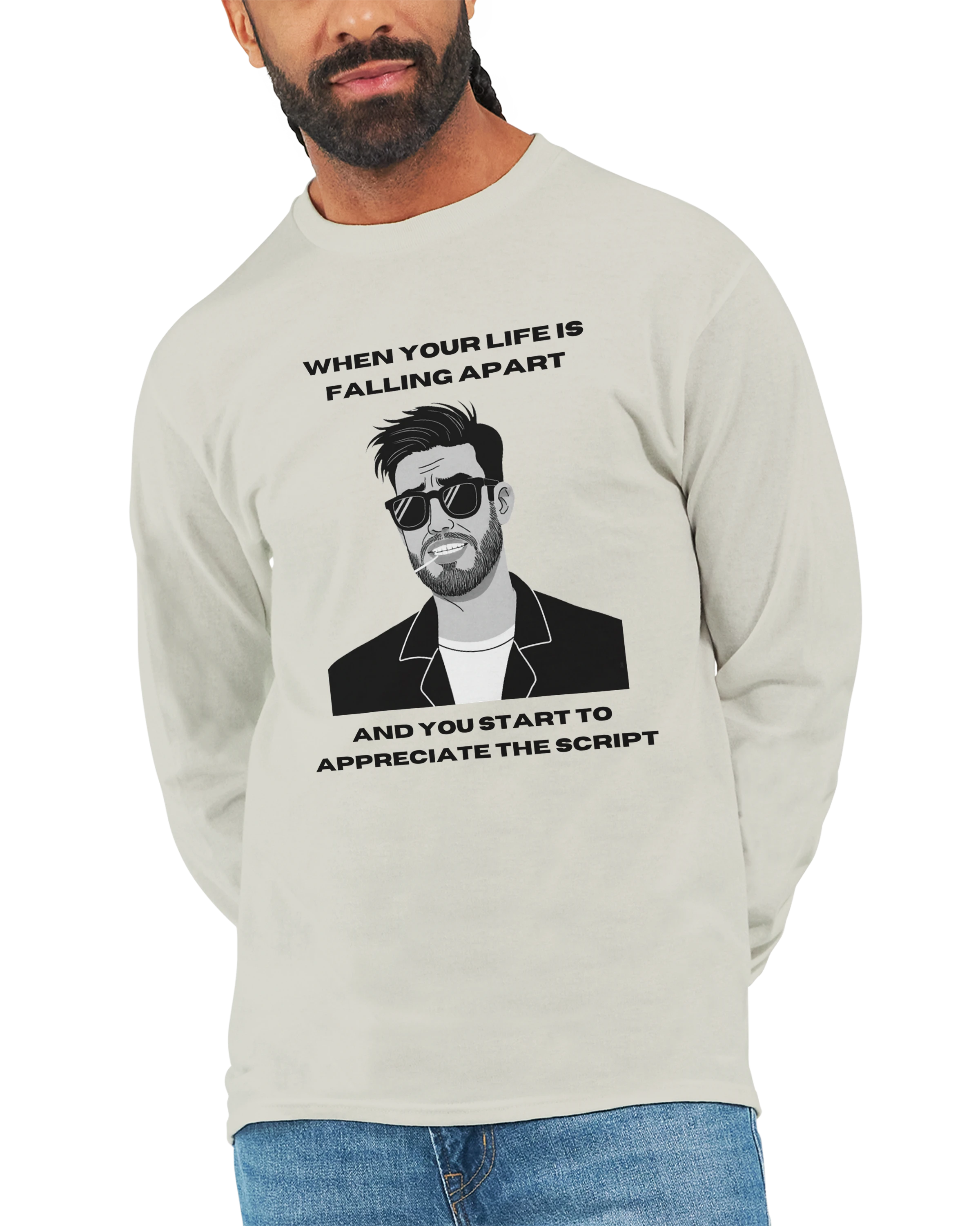 The Script: Unisex Longsleeve Tee