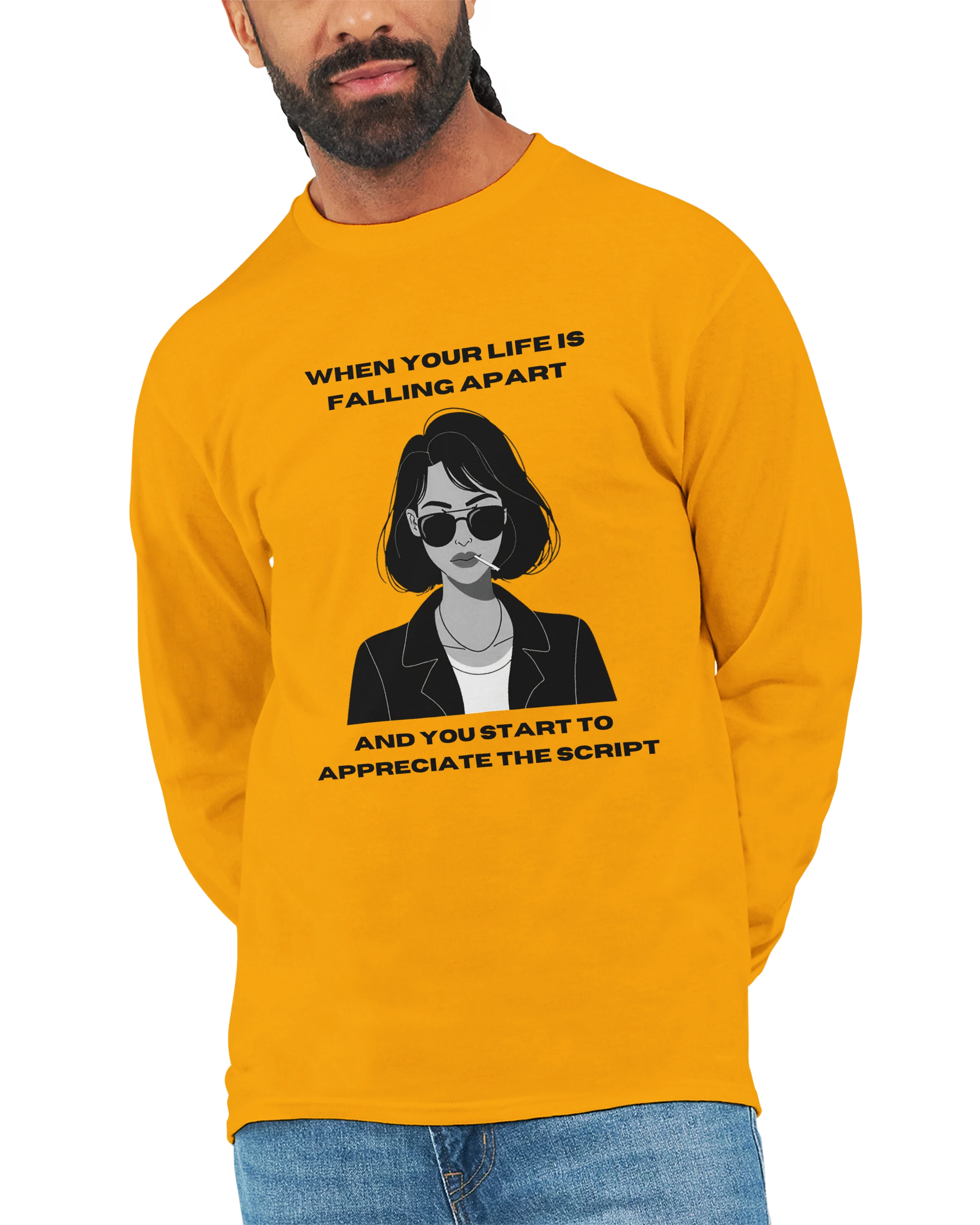 Trust the script: Unisex Longsleeve Tee