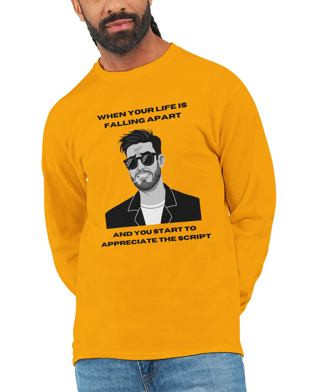 The Script: Unisex Longsleeve Tee