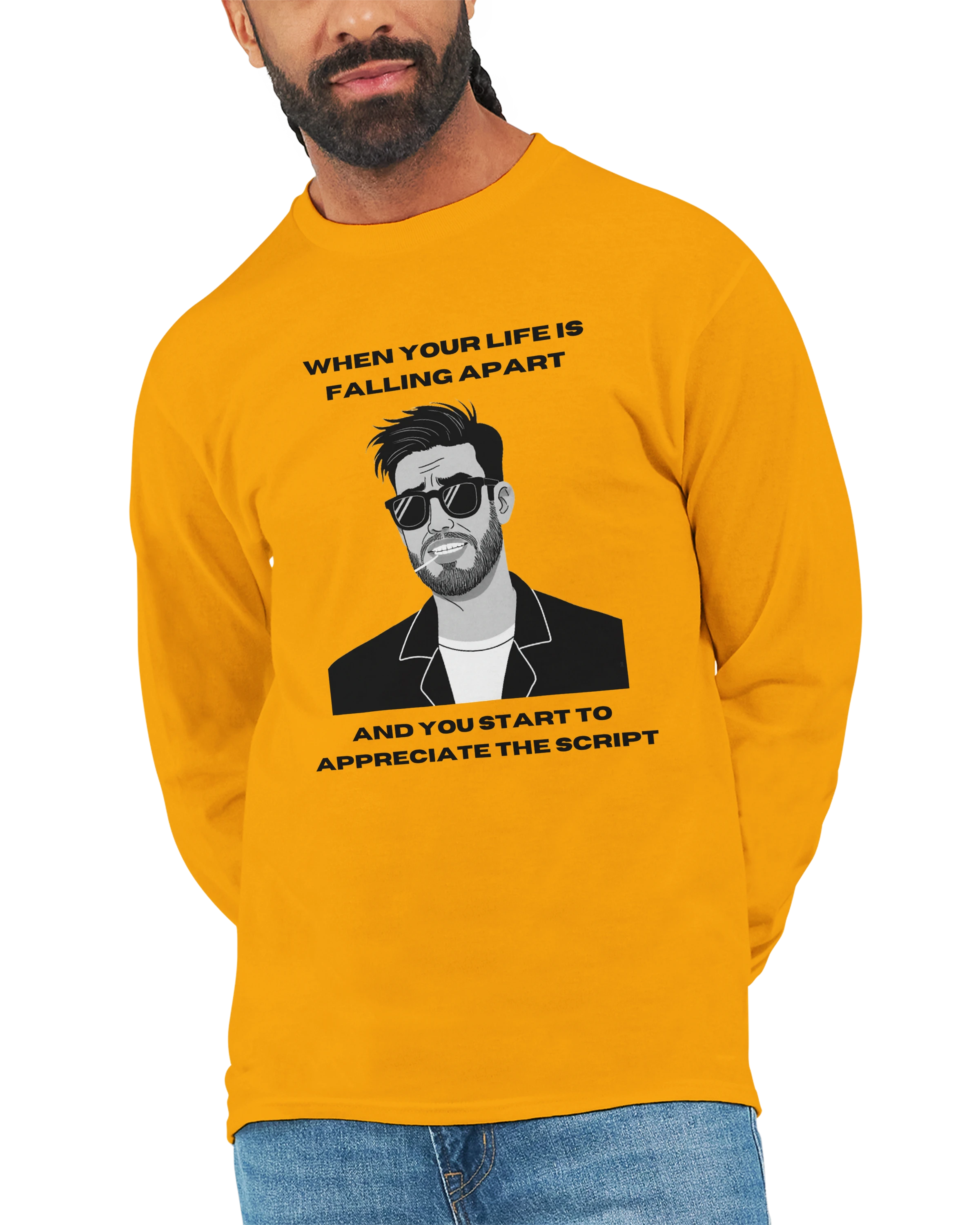 The Script: Unisex Longsleeve Tee