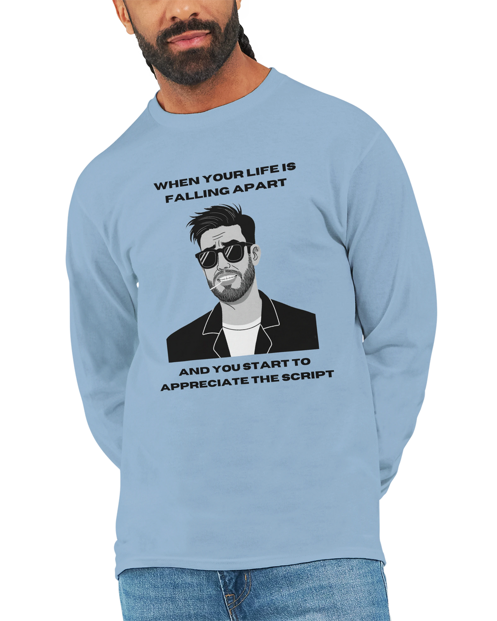 The Script: Unisex Longsleeve Tee