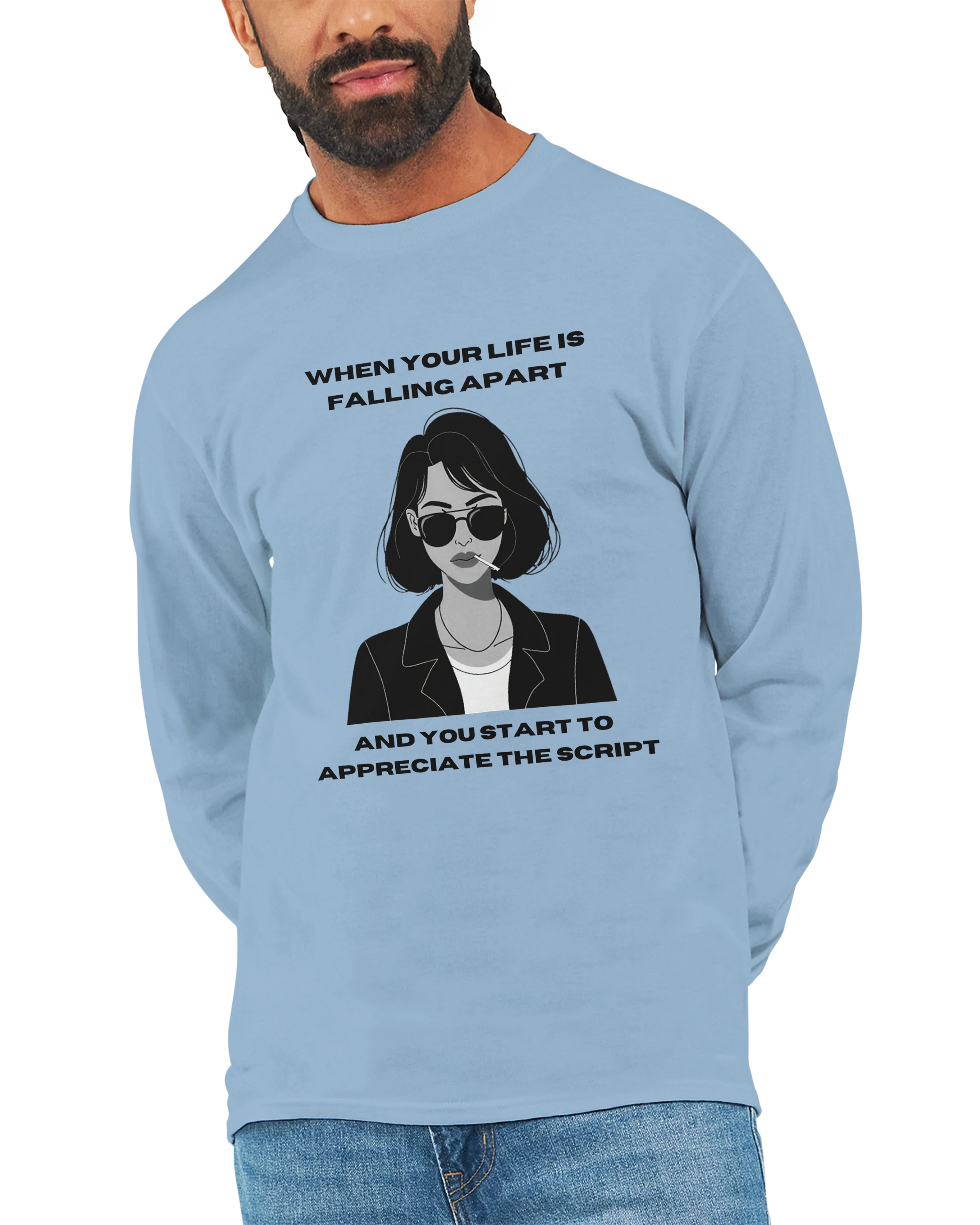 Trust the script: Unisex Longsleeve Tee