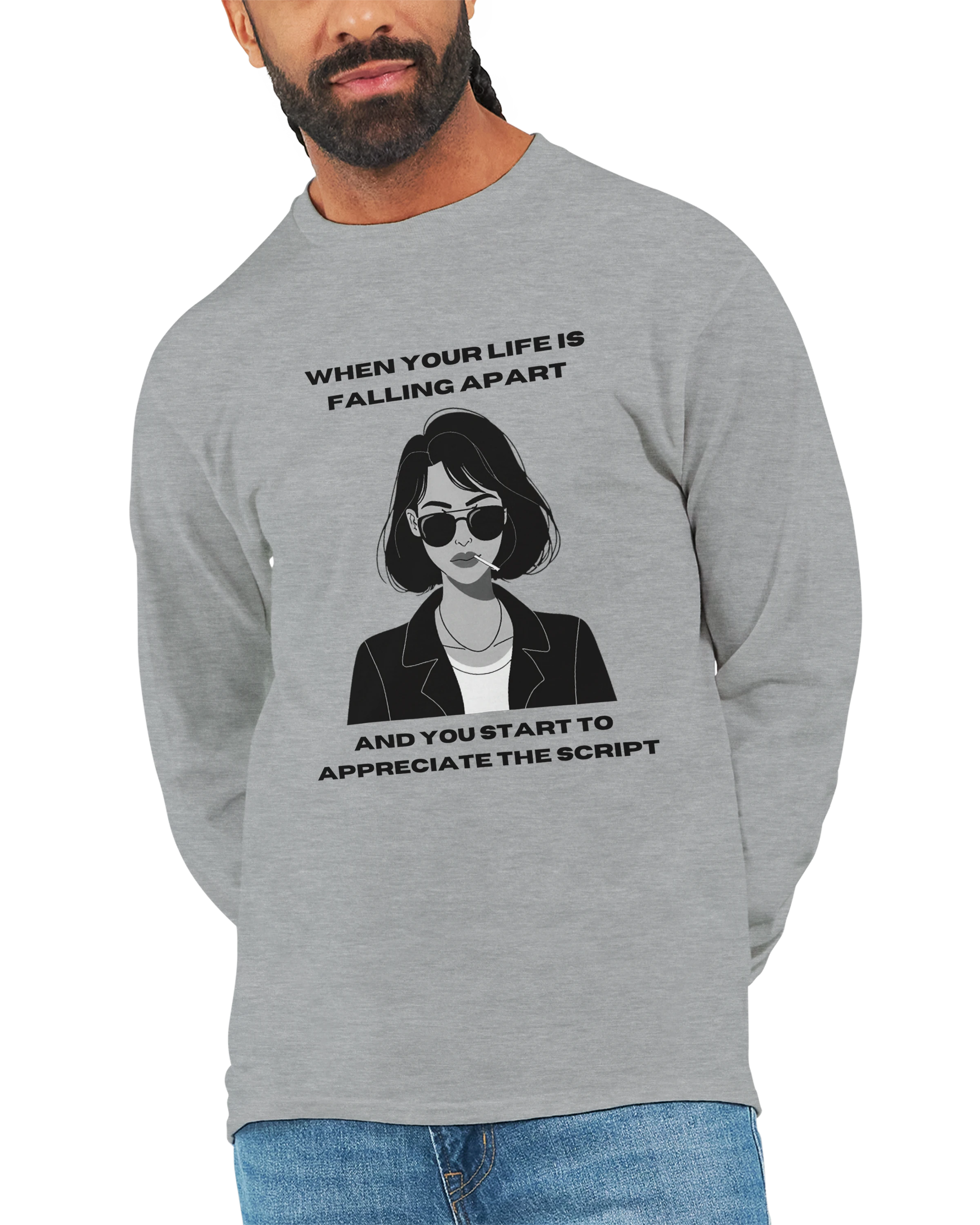 Trust the script: Unisex Longsleeve Tee