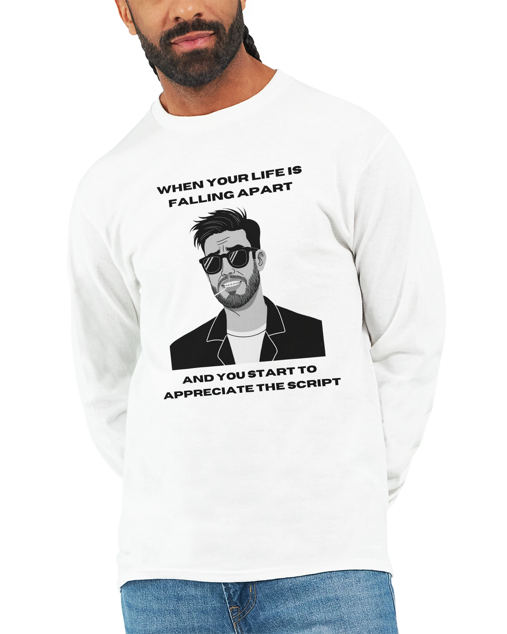 The Script: Unisex Longsleeve Tee