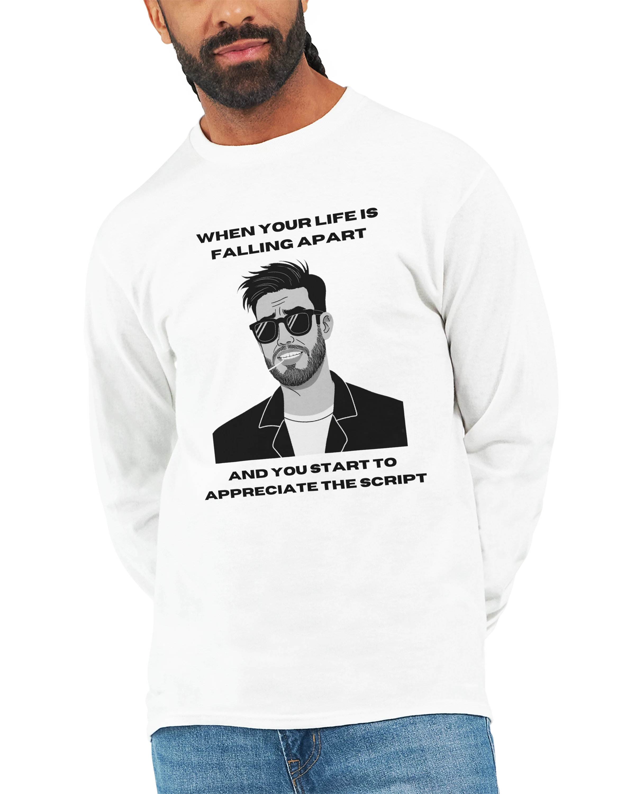 The Script: Unisex Longsleeve Tee