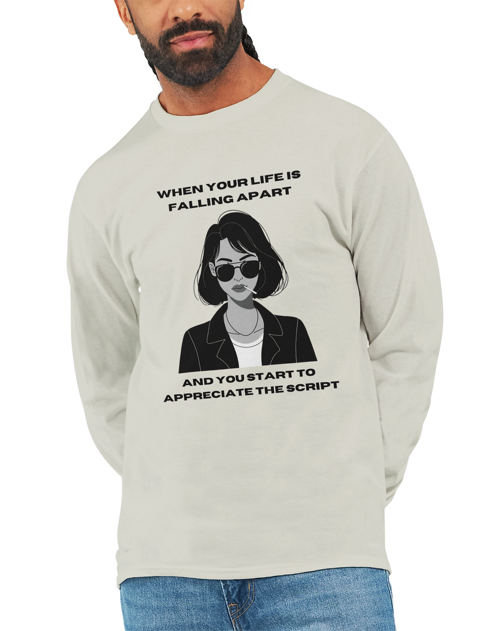 Trust the script: Unisex Longsleeve Tee