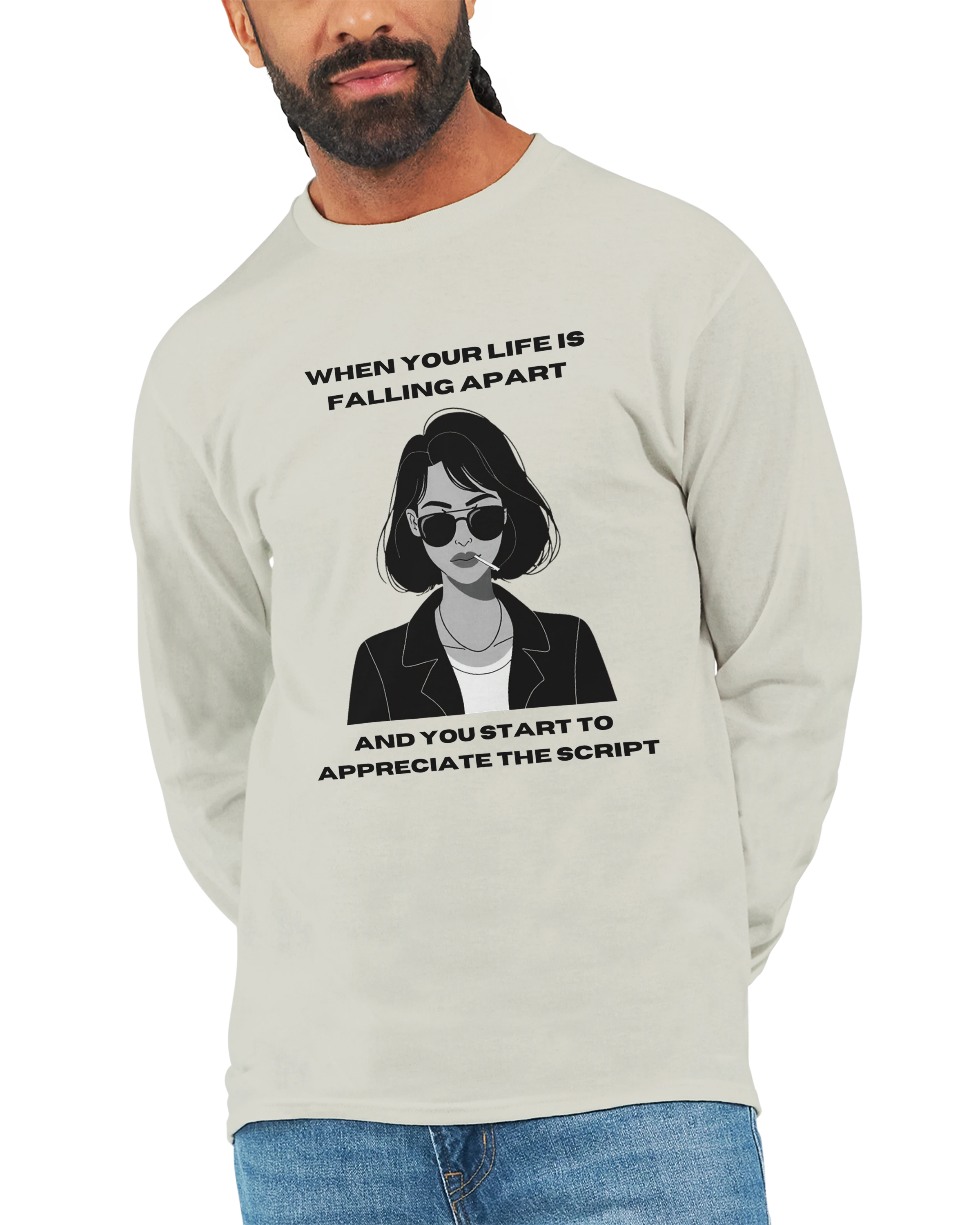 Trust the script: Unisex Longsleeve Tee