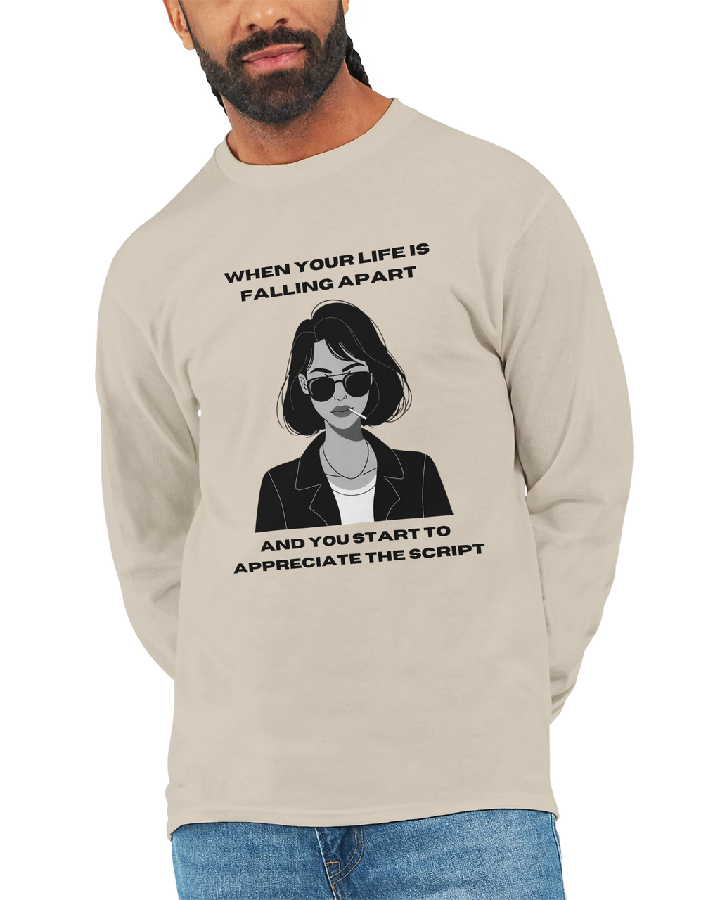 Trust the script: Unisex Longsleeve Tee