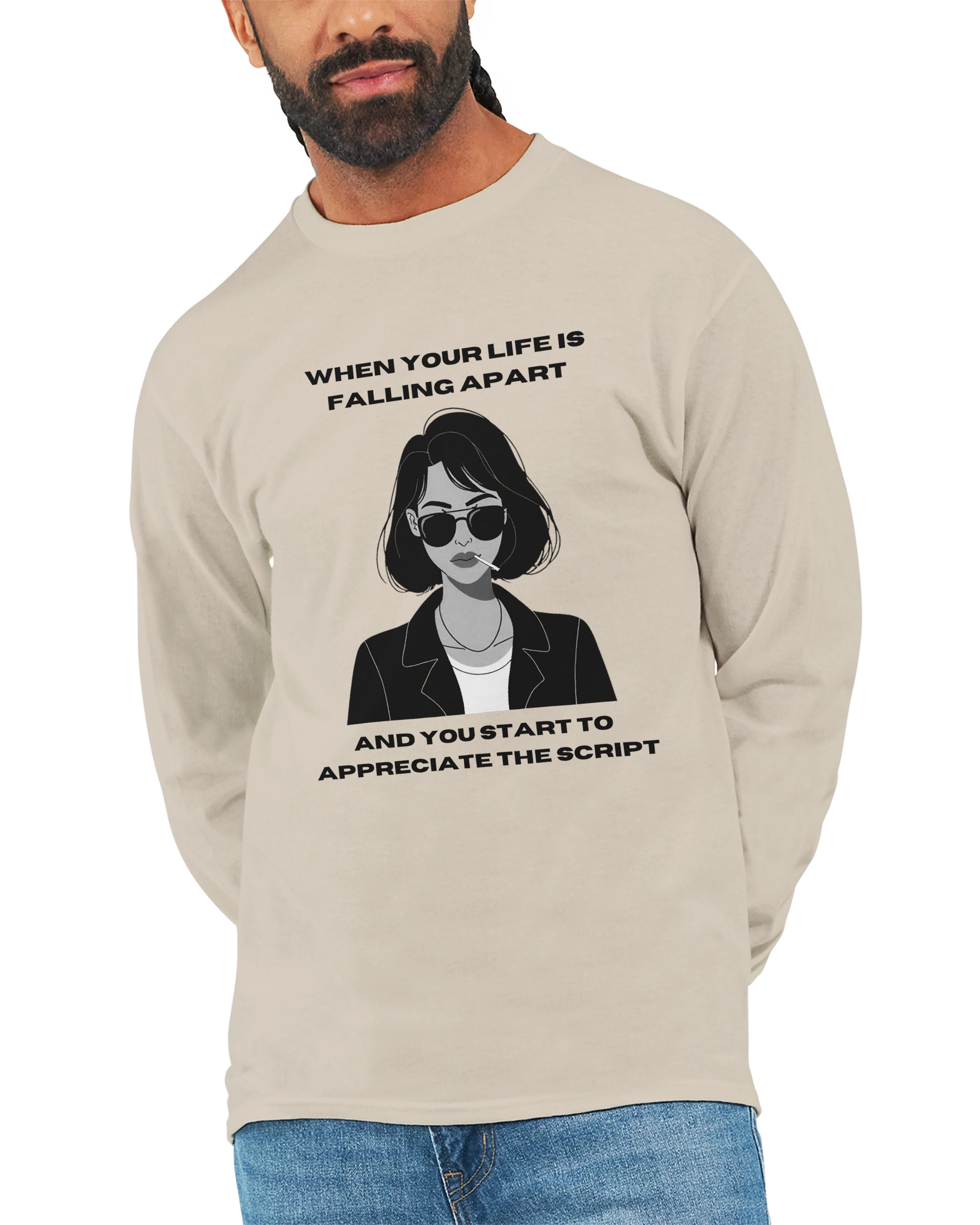 Trust the script: Unisex Longsleeve Tee