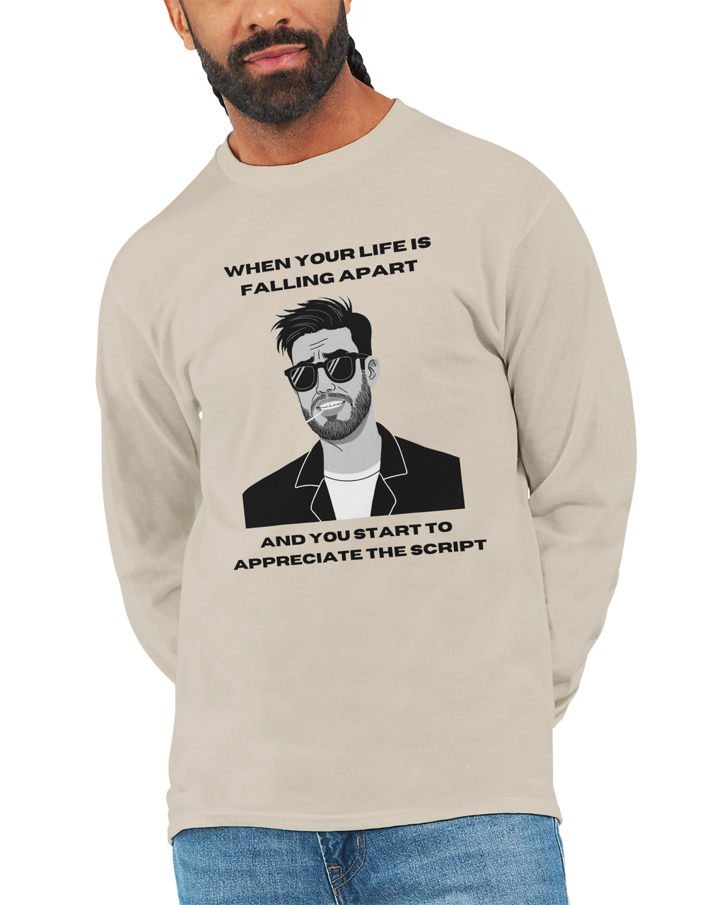 The Script: Unisex Longsleeve Tee