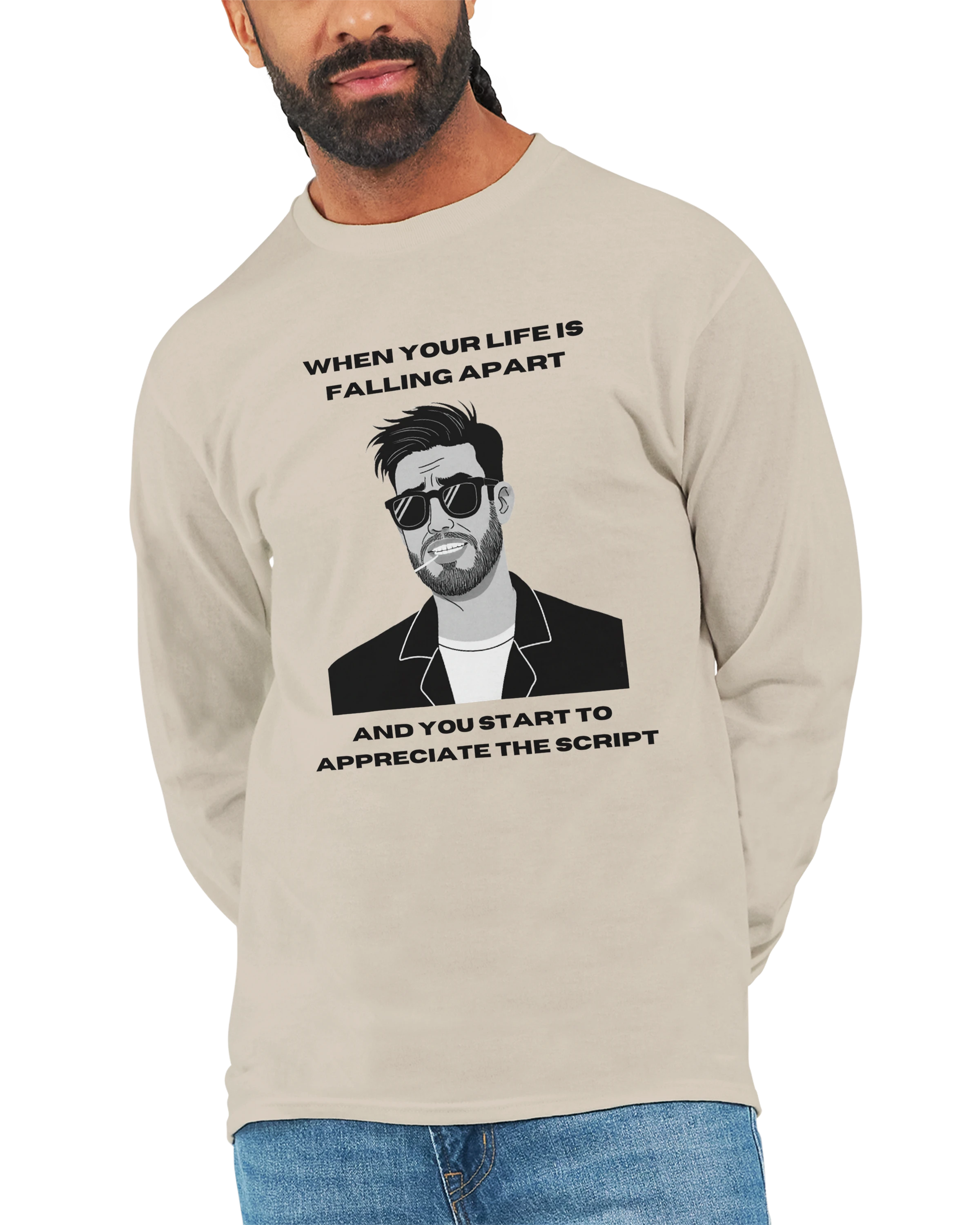 The Script: Unisex Longsleeve Tee