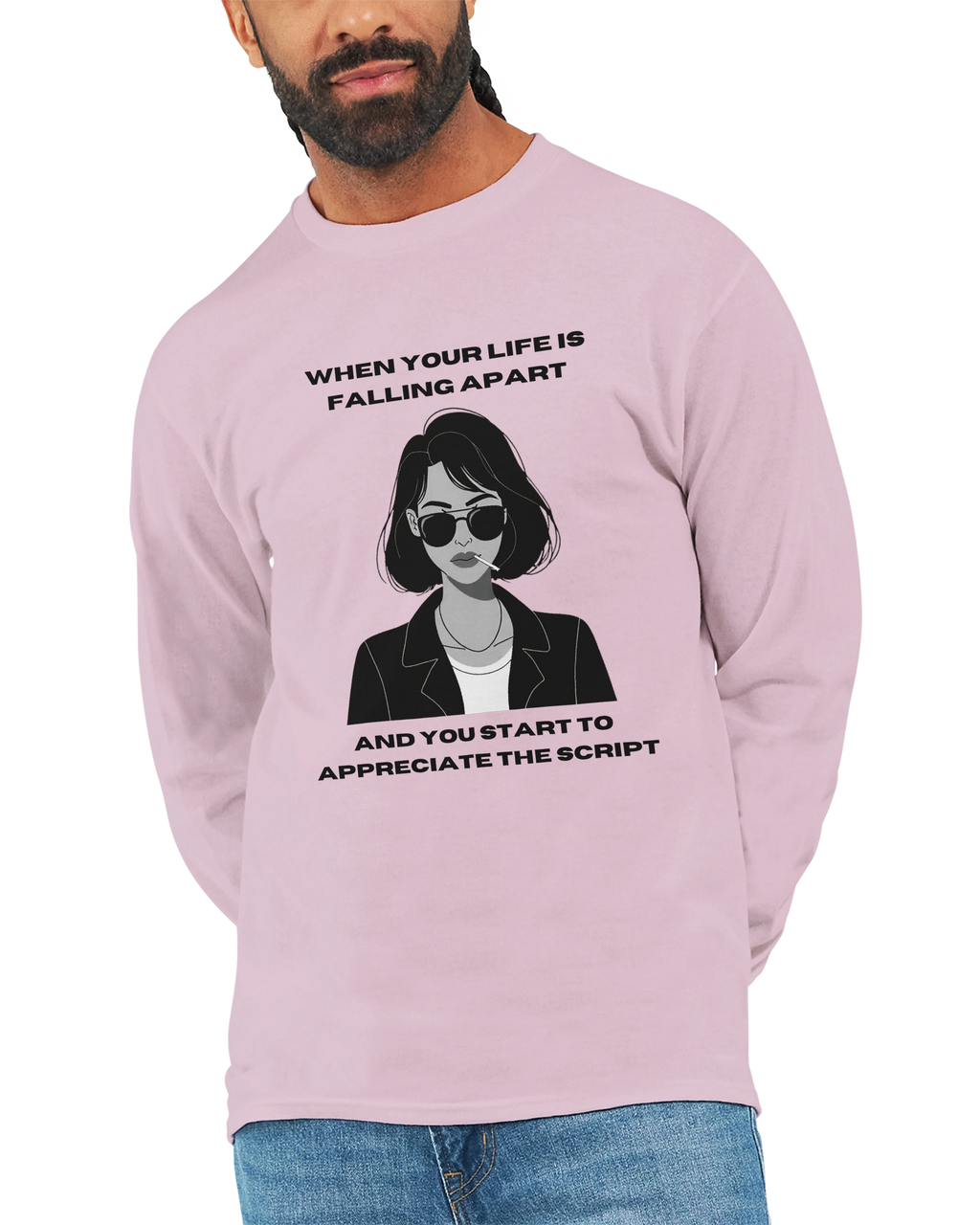 Trust the script: Unisex Longsleeve Tee