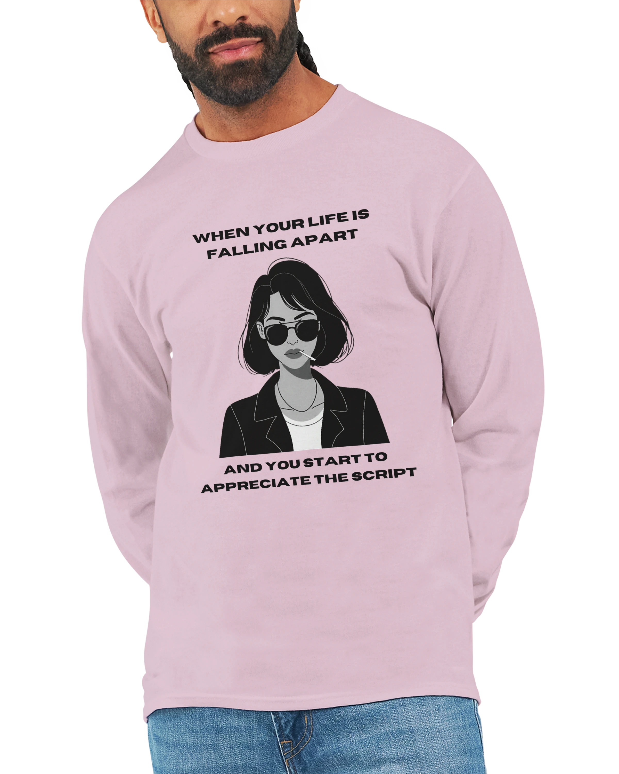 Trust the script: Unisex Longsleeve Tee