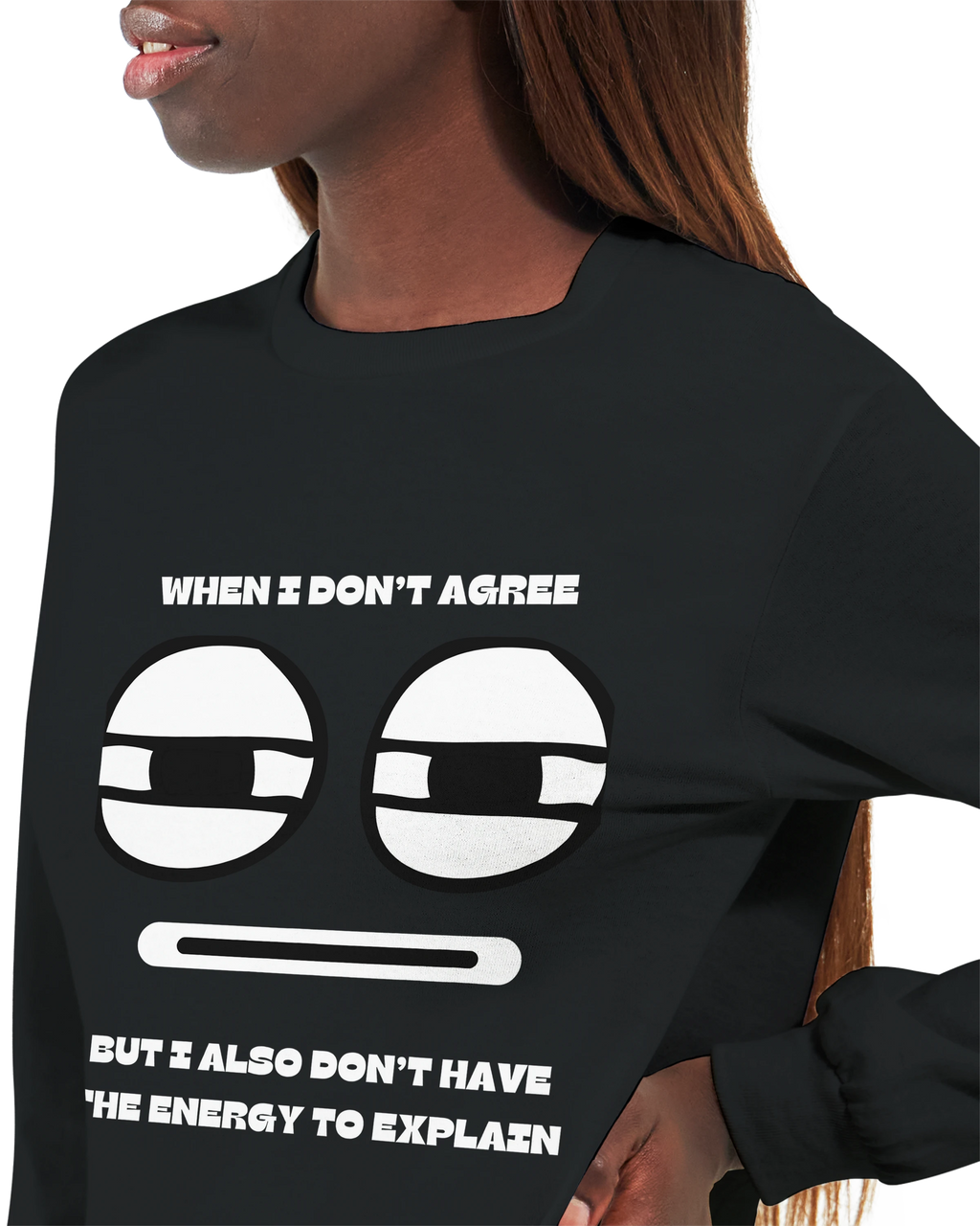 No Energy to Explain: Unisex Longsleeve Tee