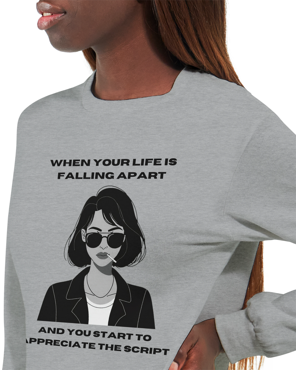 Trust the script: Unisex Longsleeve Tee