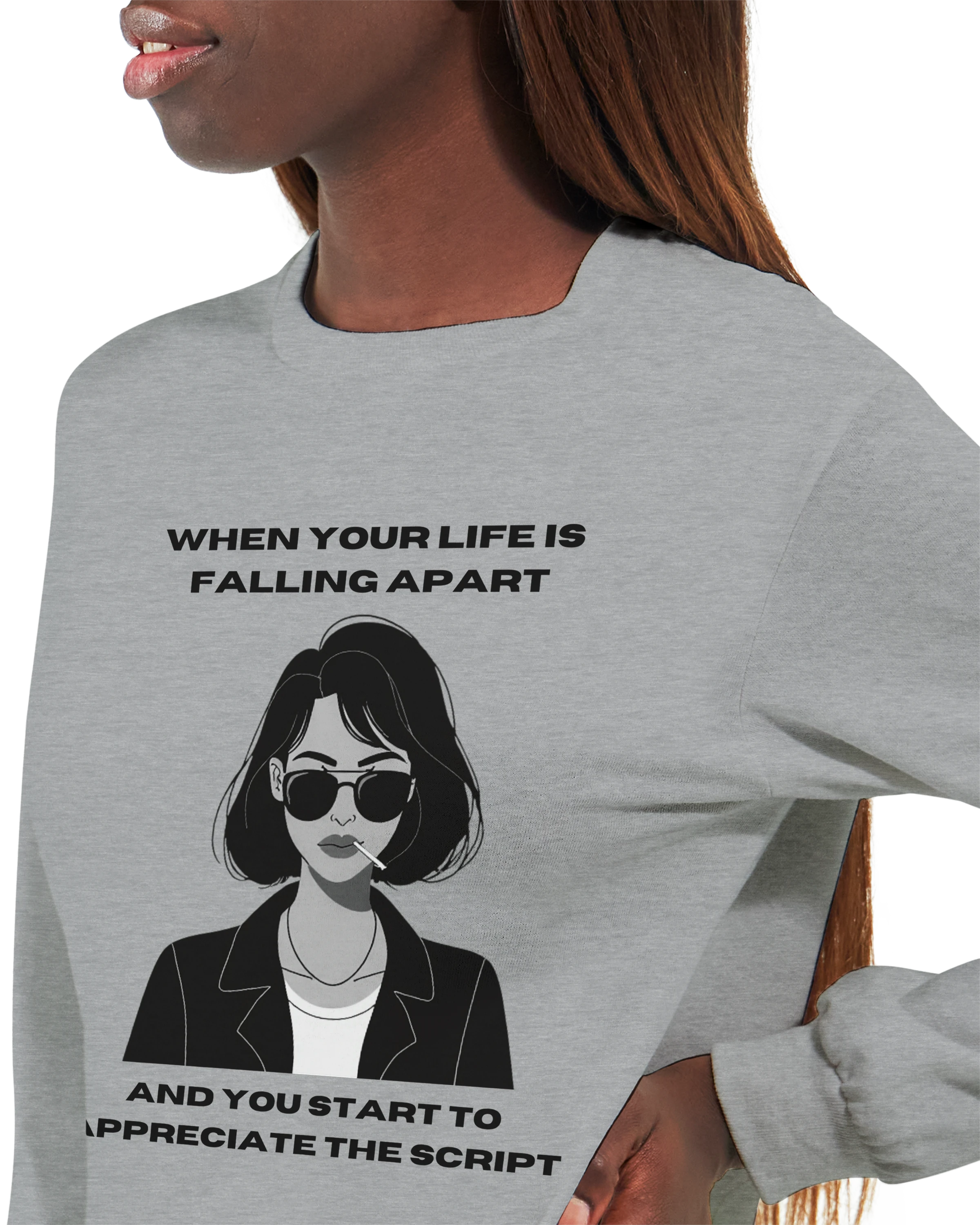 Trust the script: Unisex Longsleeve Tee