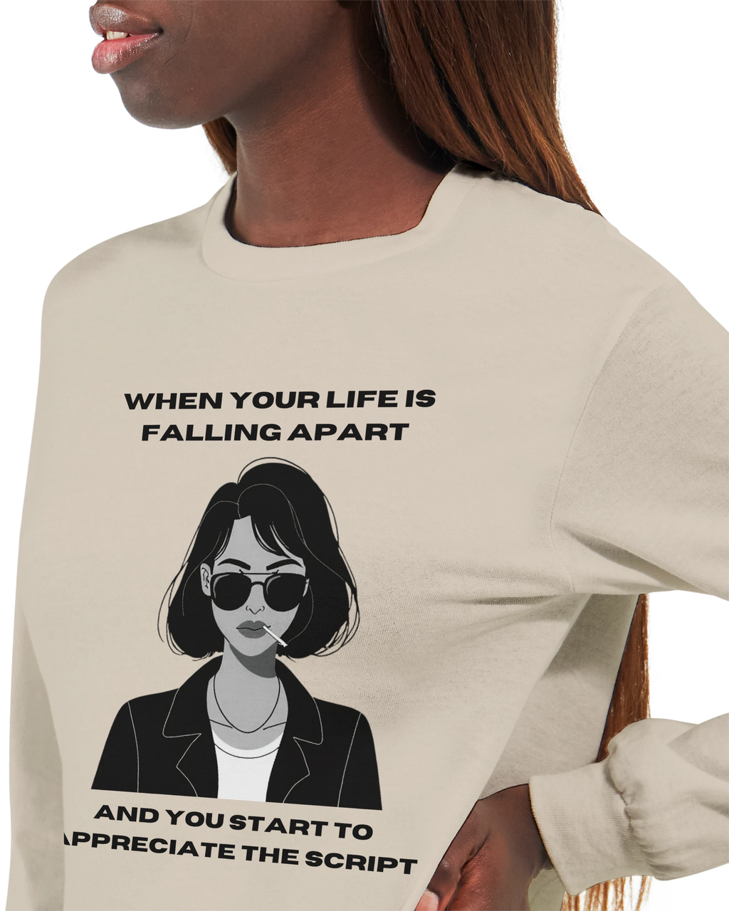 Trust the script: Unisex Longsleeve Tee