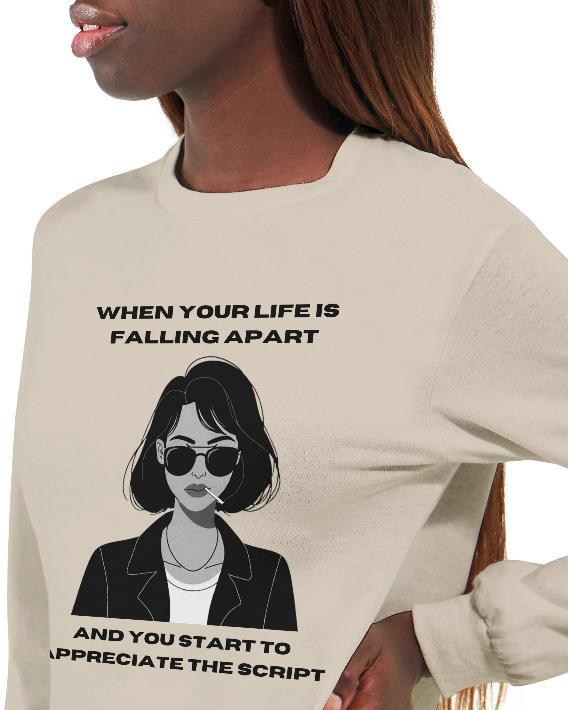 Trust the script: Unisex Longsleeve Tee